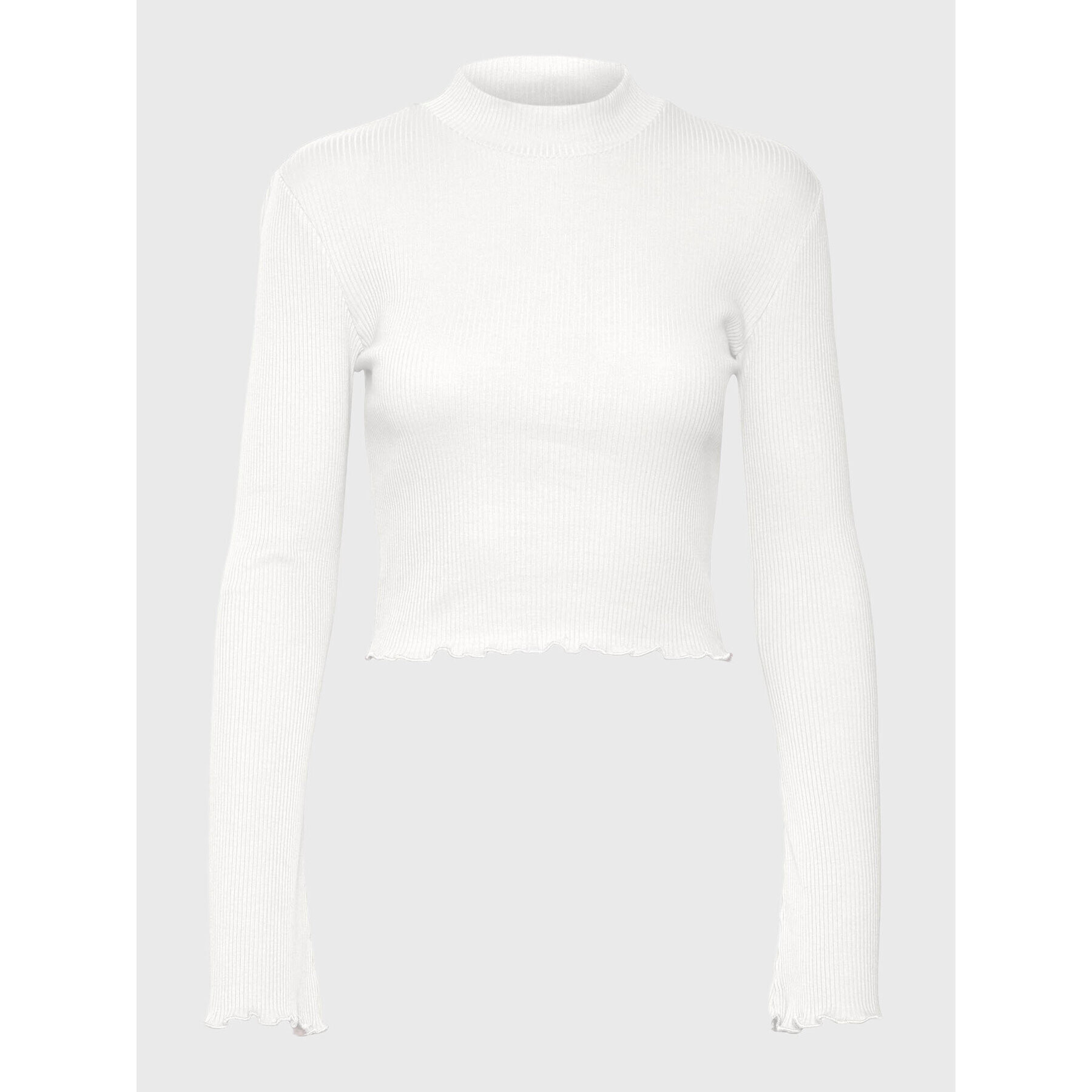 Vero Moda Блуза Hati 10275570 Бял Slim Fit - Pepit.bg