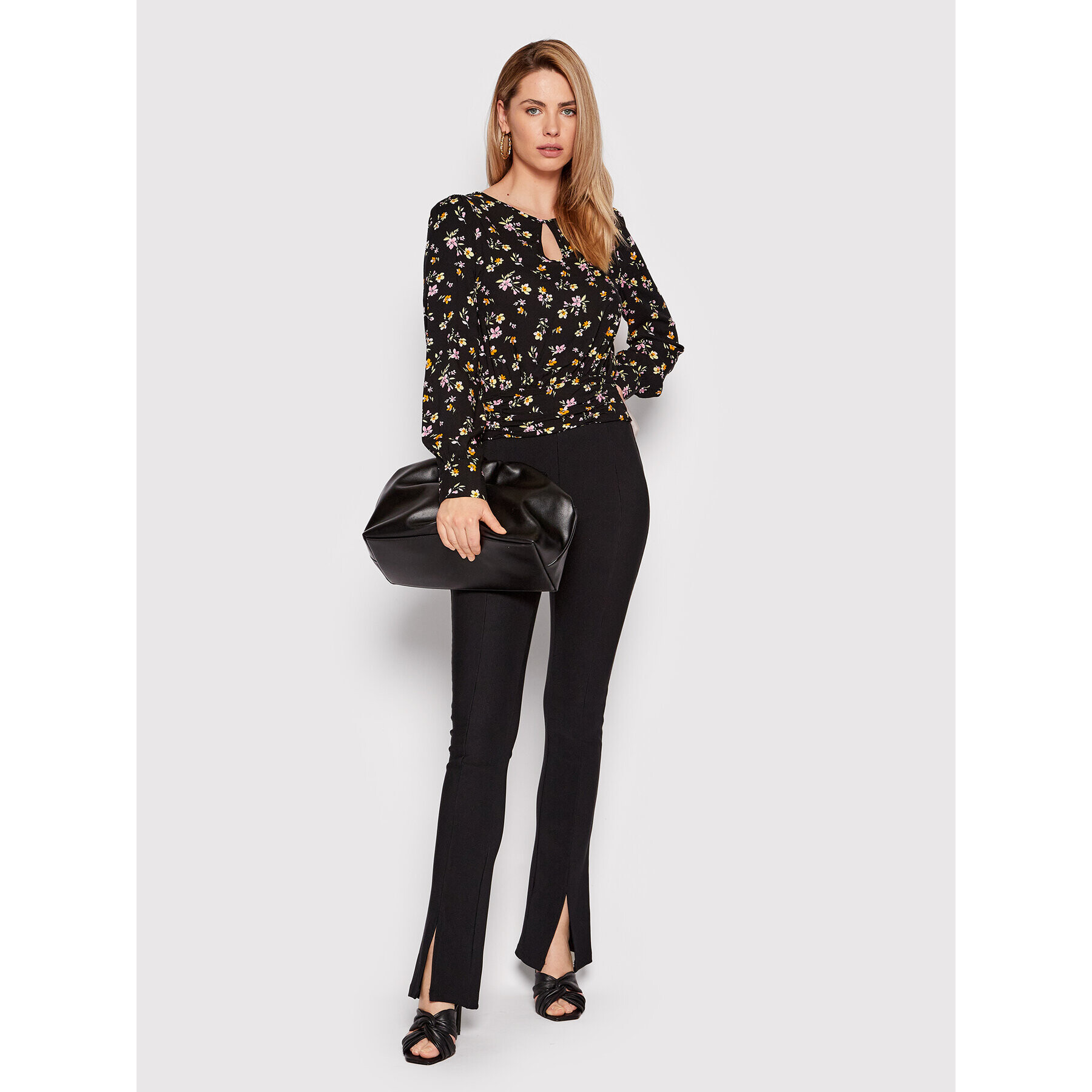 Vero Moda Блуза Ico 10261051 Черен Regular Fit - Pepit.bg