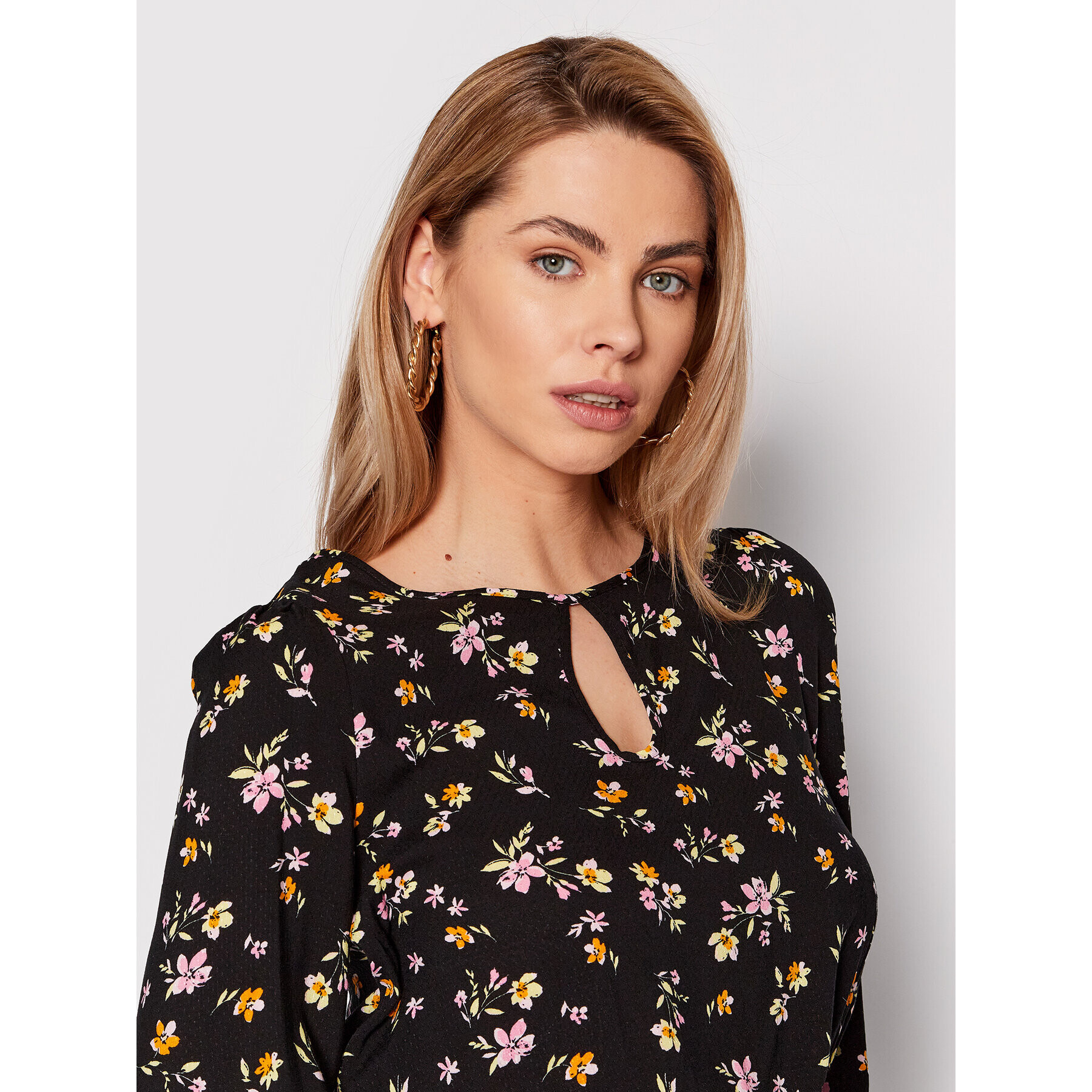 Vero Moda Блуза Ico 10261051 Черен Regular Fit - Pepit.bg