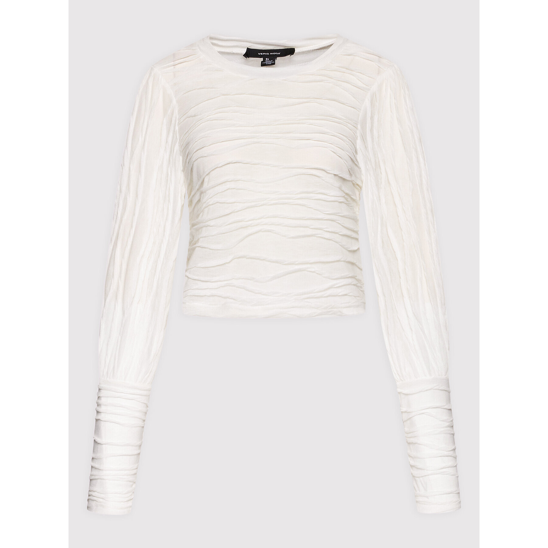 Vero Moda Блуза Ines 10261427 Бял Regular Fit - Pepit.bg
