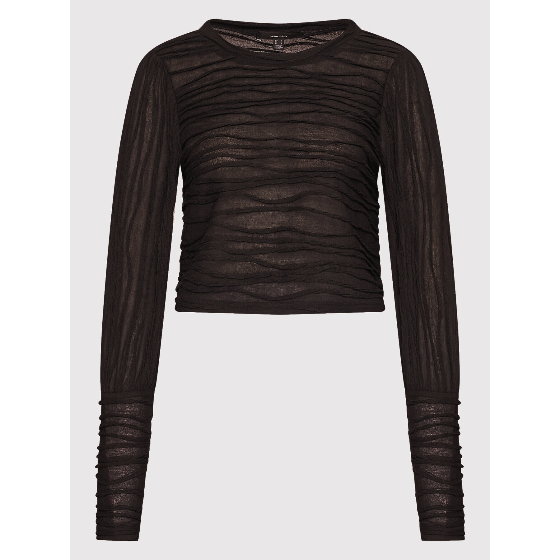 Vero Moda Блуза Ines 10261427 Черен Regular Fit - Pepit.bg