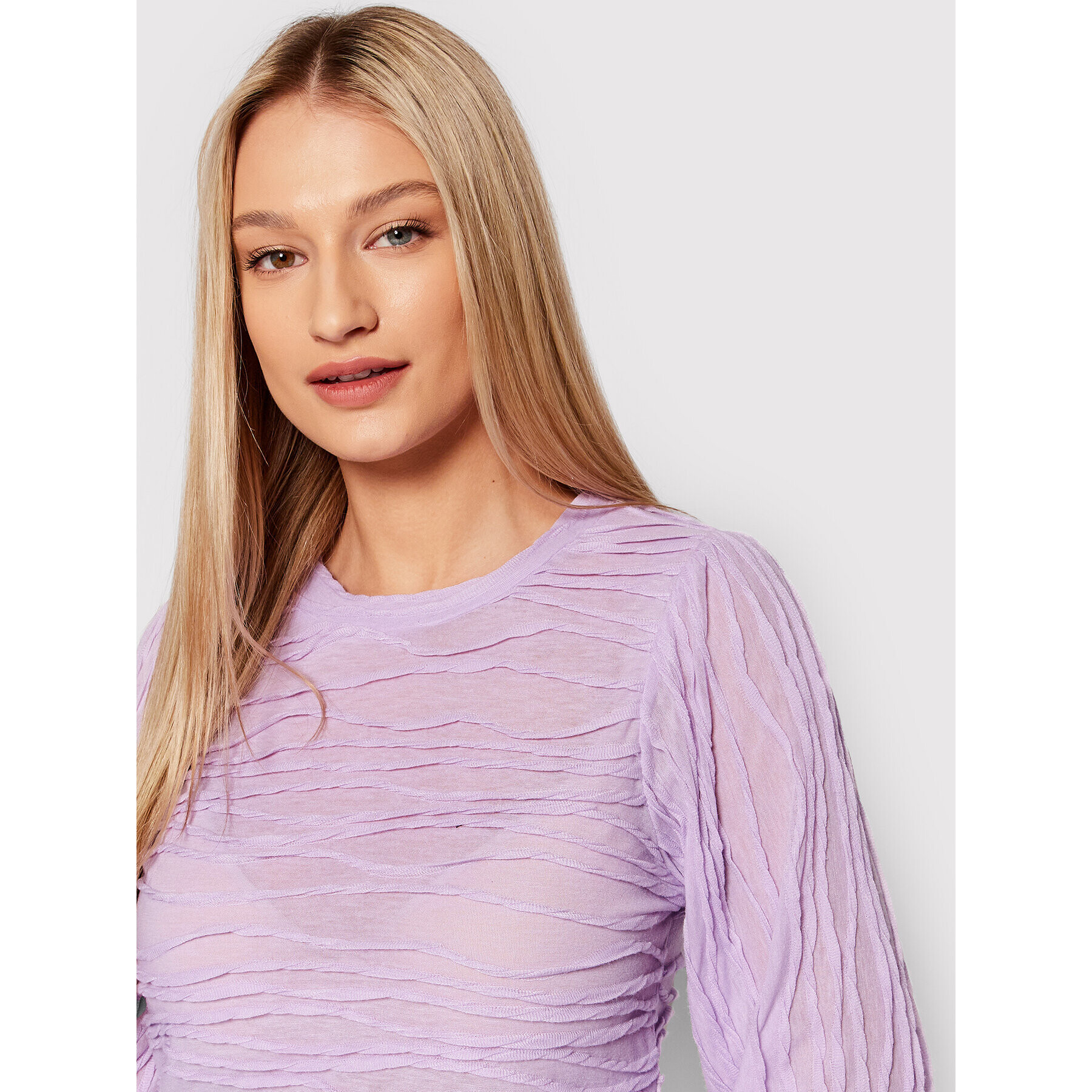 Vero Moda Блуза Ines 10261427 Виолетов Regular Fit - Pepit.bg