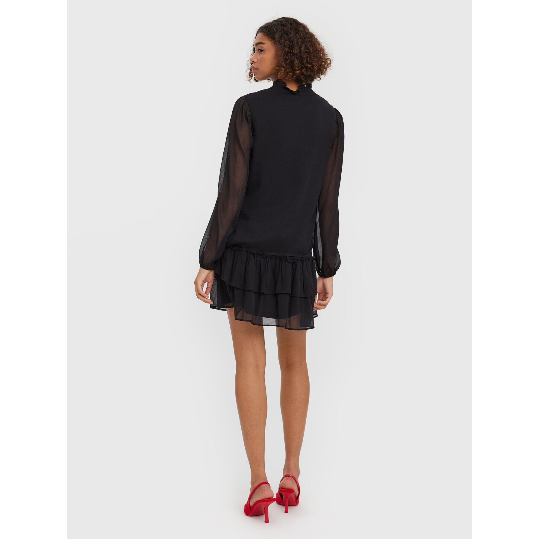 Vero Moda Блуза Kaya 10274191 Черен Regular Fit - Pepit.bg