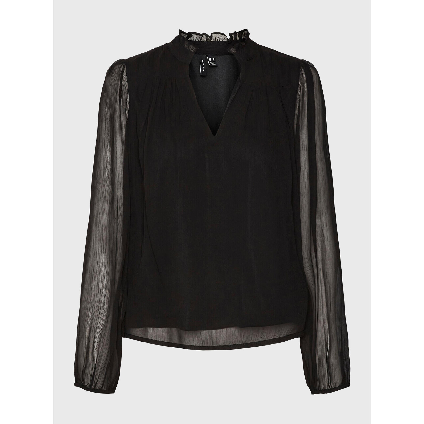 Vero Moda Блуза Kaya 10274191 Черен Regular Fit - Pepit.bg