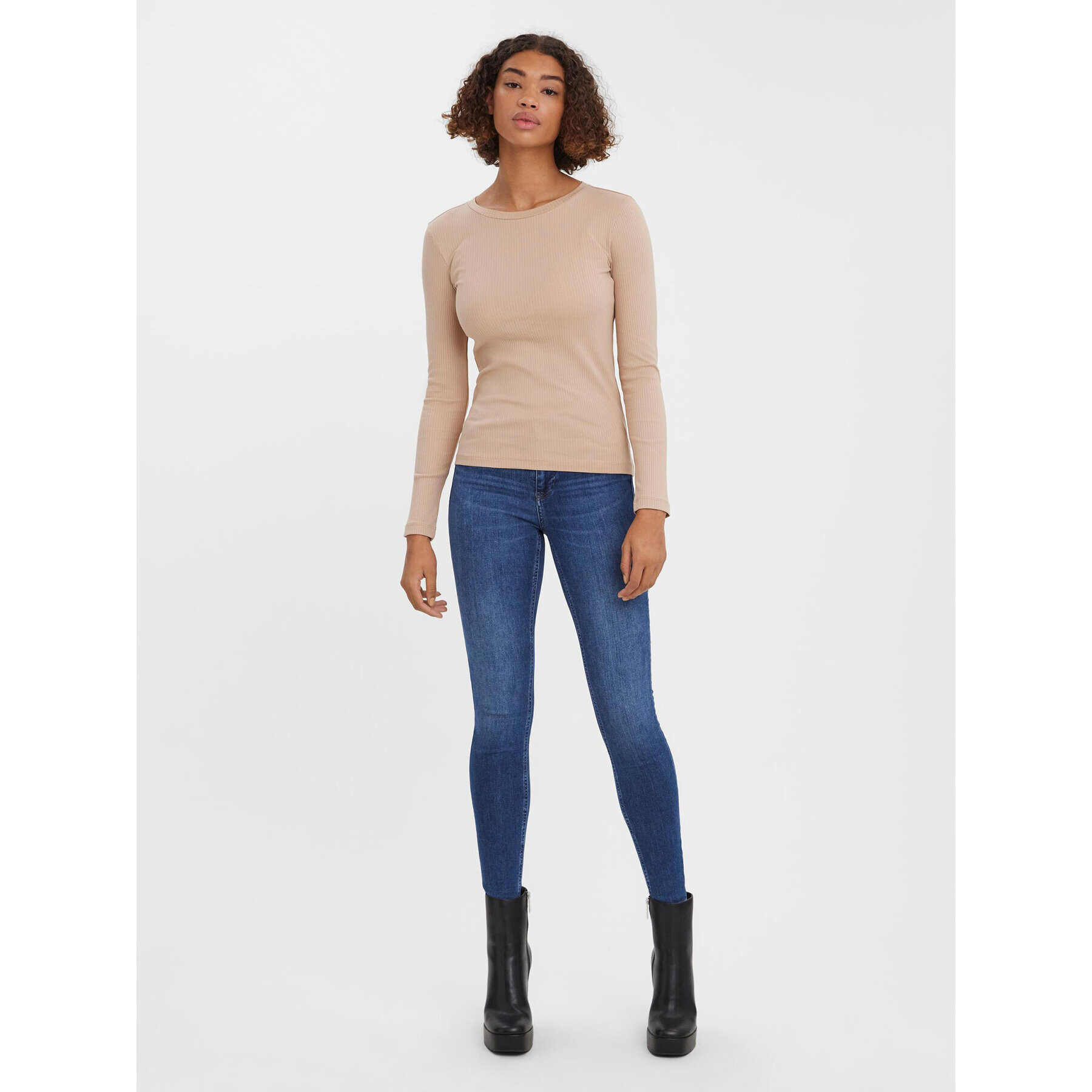 Vero Moda Блуза Lavender 10268932 Бежов Regular Fit - Pepit.bg