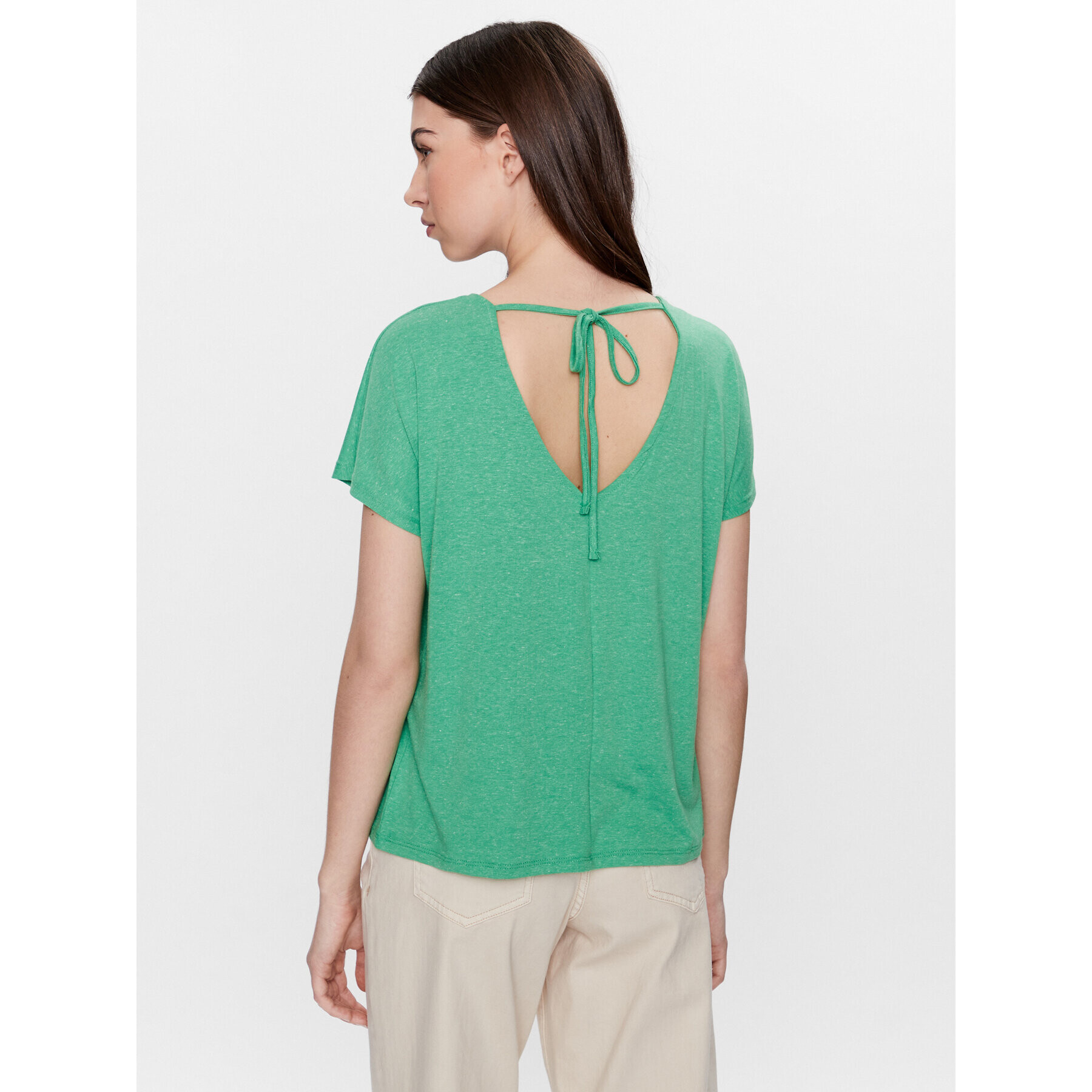Vero Moda Блуза Marijune 10281911 Зелен Regular Fit - Pepit.bg