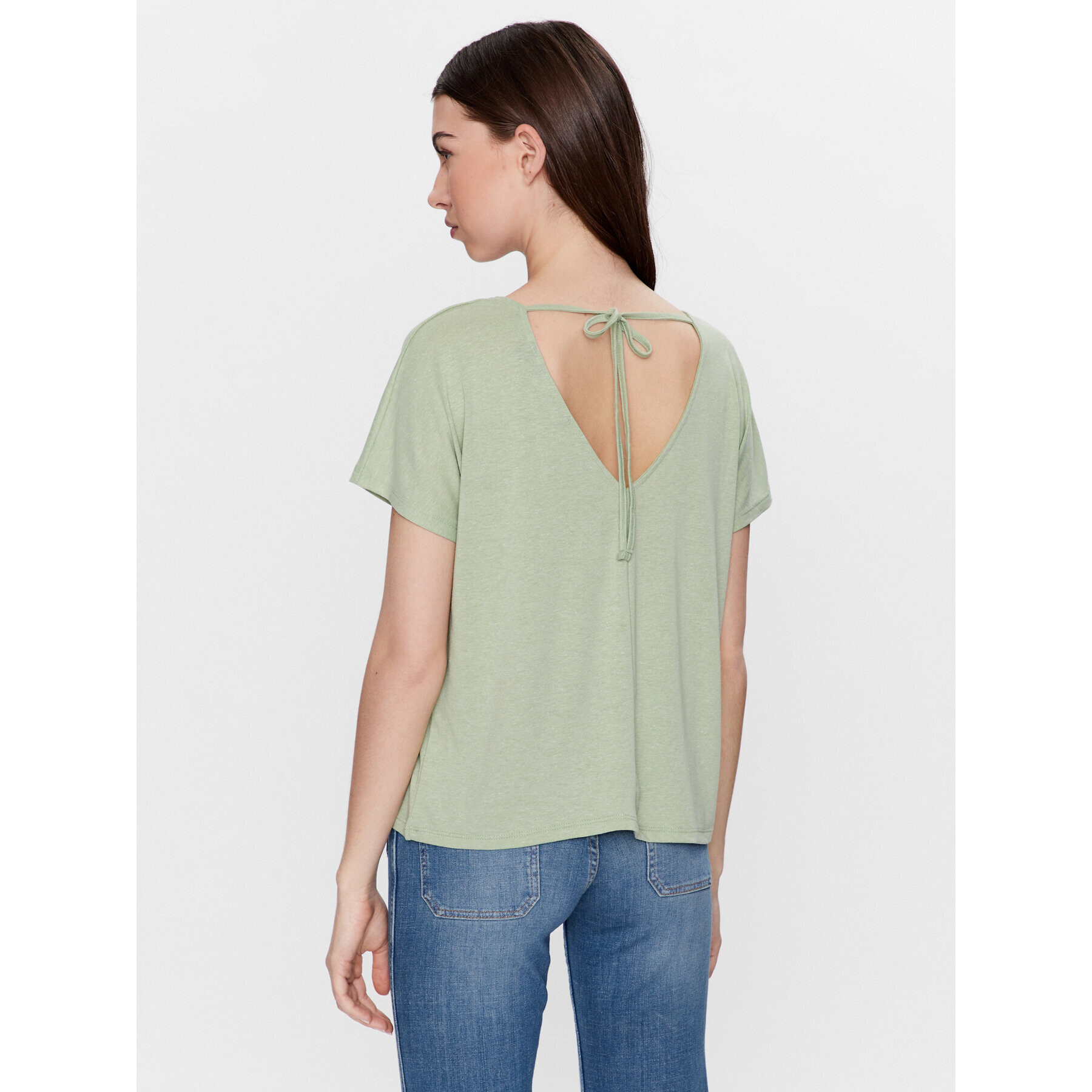 Vero Moda Блуза Marijune 10281911 Зелен Regular Fit - Pepit.bg
