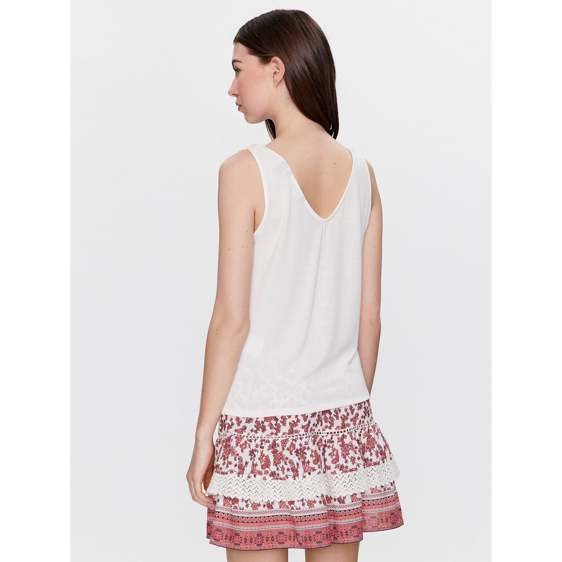 Vero Moda Блуза Marijune 10281931 Бял Regular Fit - Pepit.bg