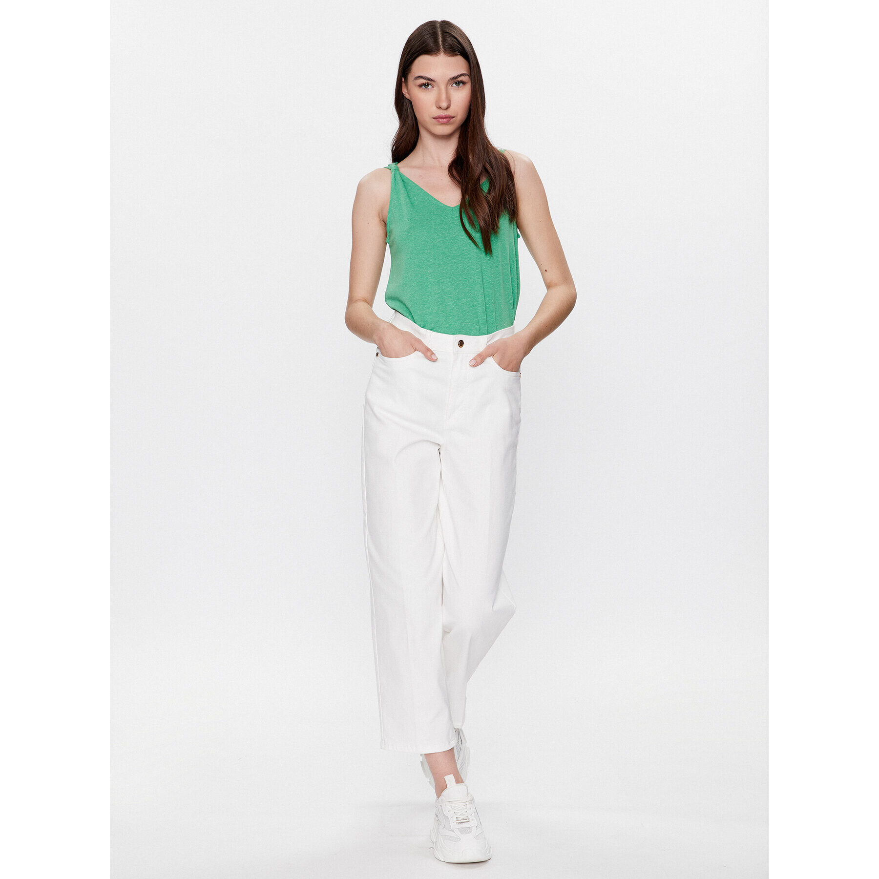 Vero Moda Блуза Marijune 10281931 Зелен Regular Fit - Pepit.bg