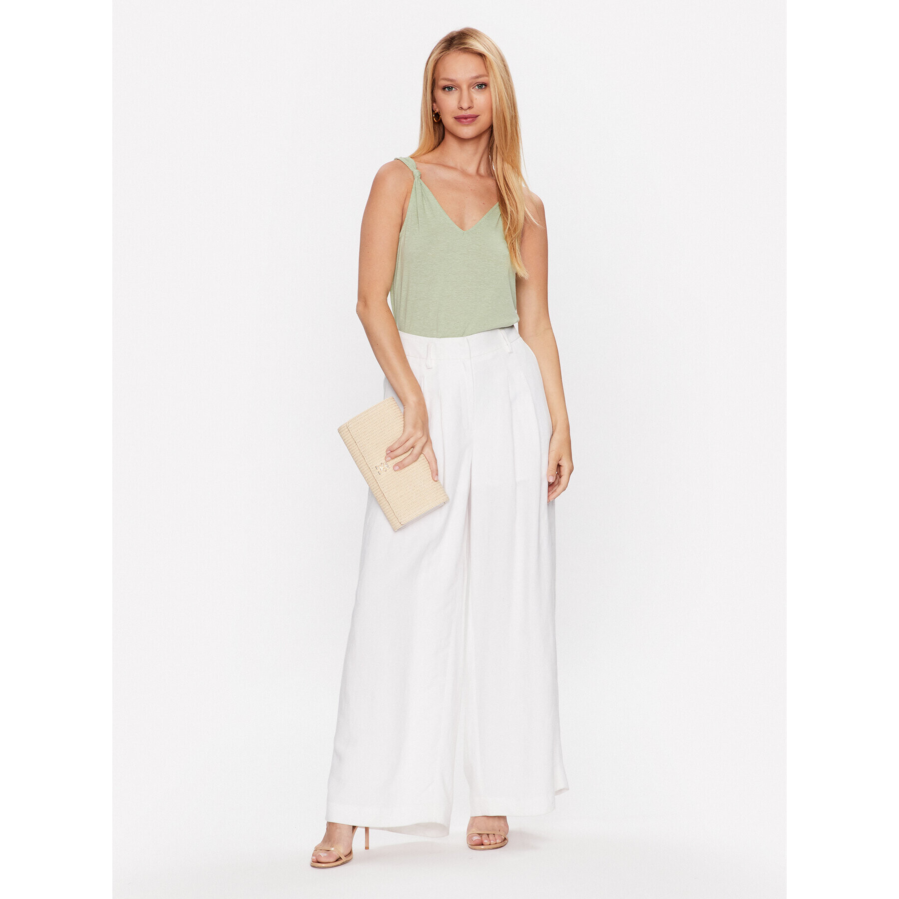 Vero Moda Блуза Marijune 10281931 Зелен Regular Fit - Pepit.bg