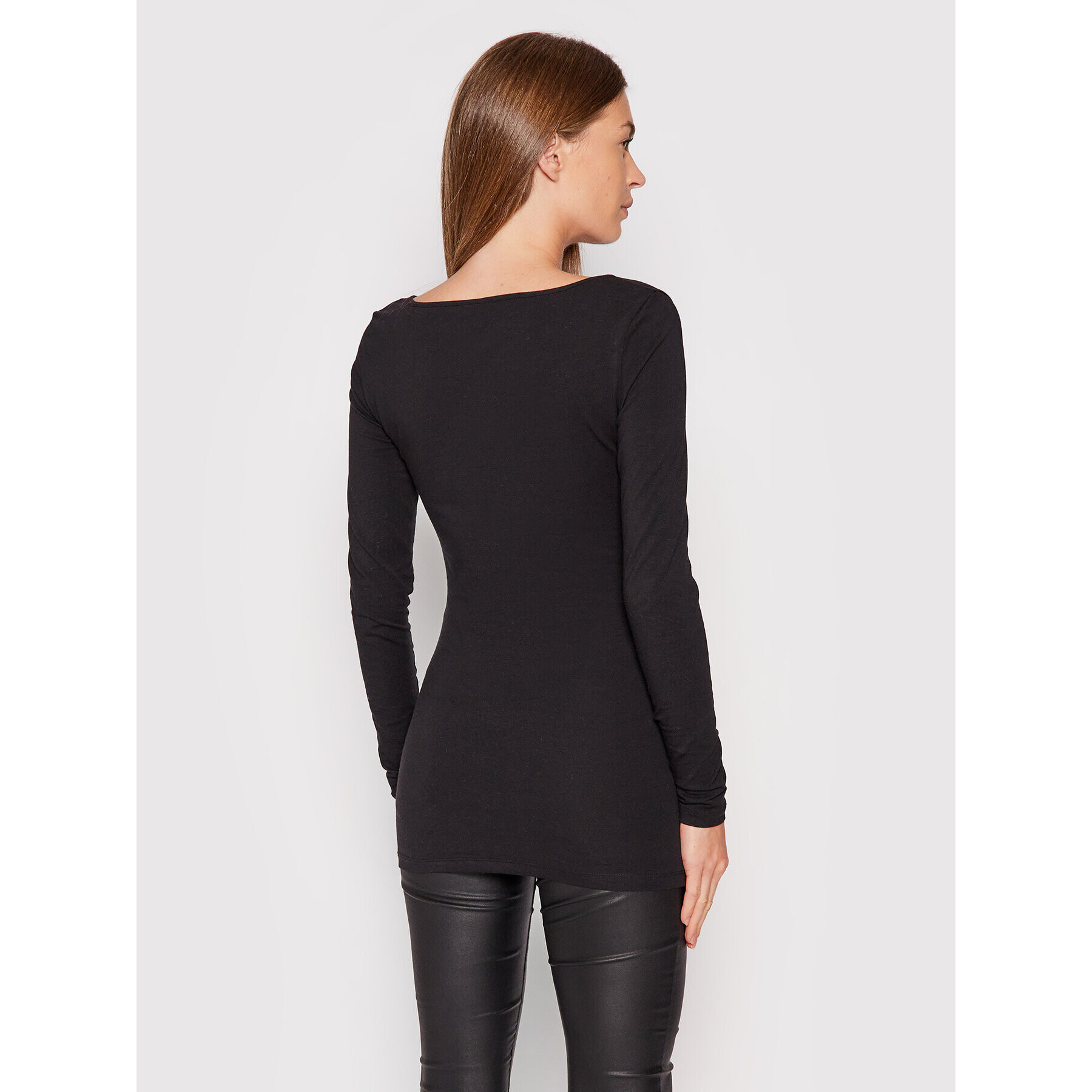 Vero Moda Блуза Maxi 10152908 Черен Slim Fit - Pepit.bg