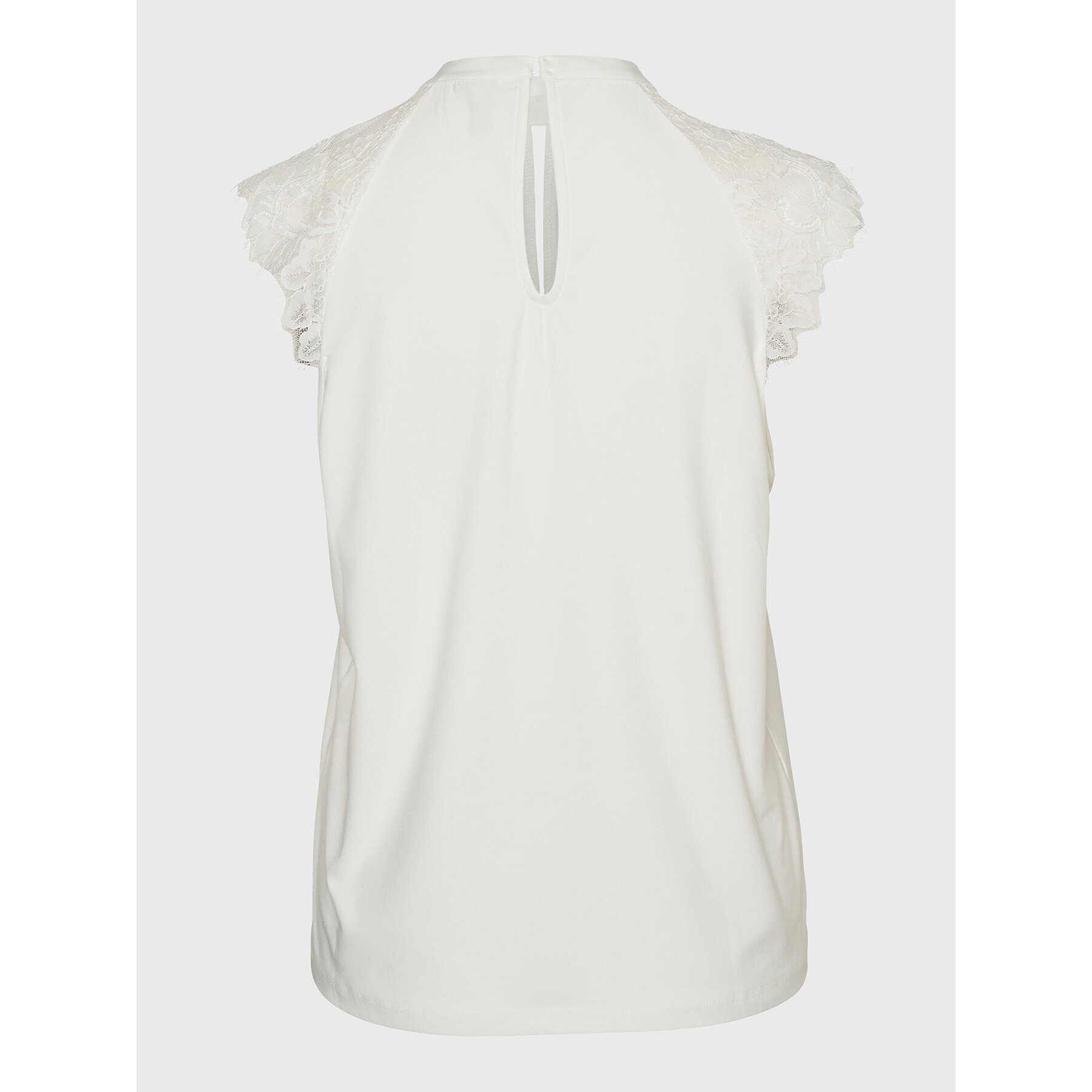 Vero Moda Блуза Milla 10226072 Бял Regular Fit - Pepit.bg