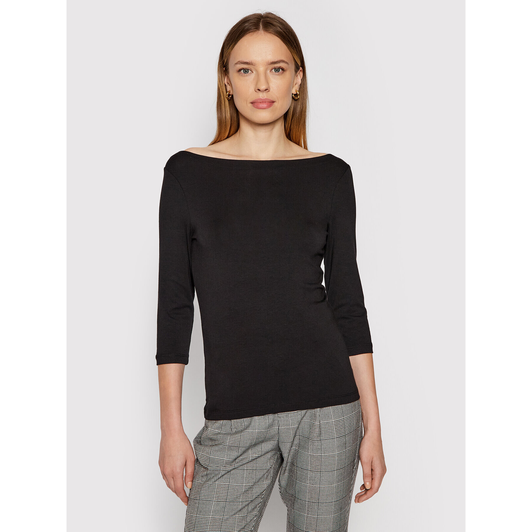 Vero Moda Блуза Panda 10233471 Черен Regular Fit - Pepit.bg