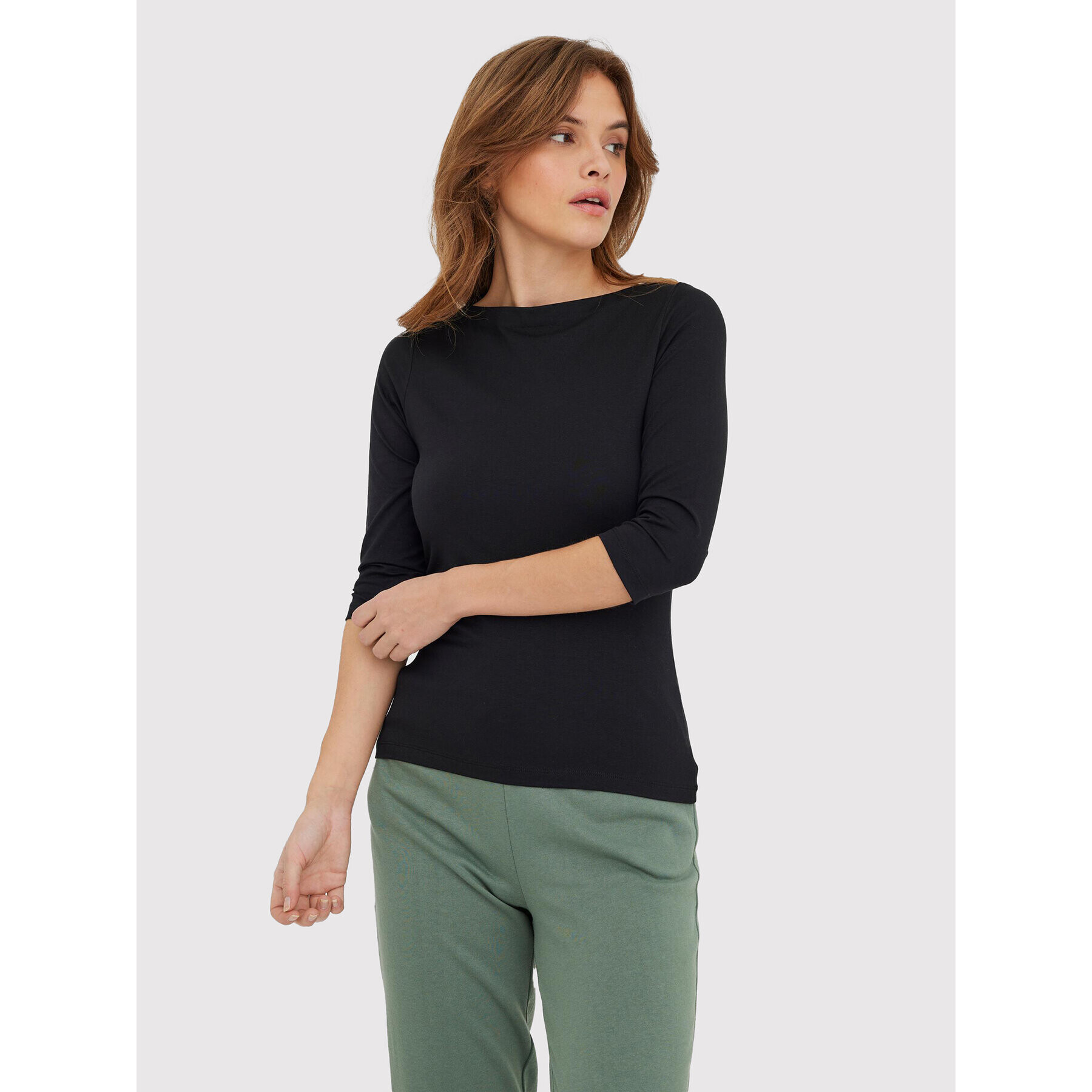 Vero Moda Блуза Panda 10274133 Черен Regular Fit - Pepit.bg