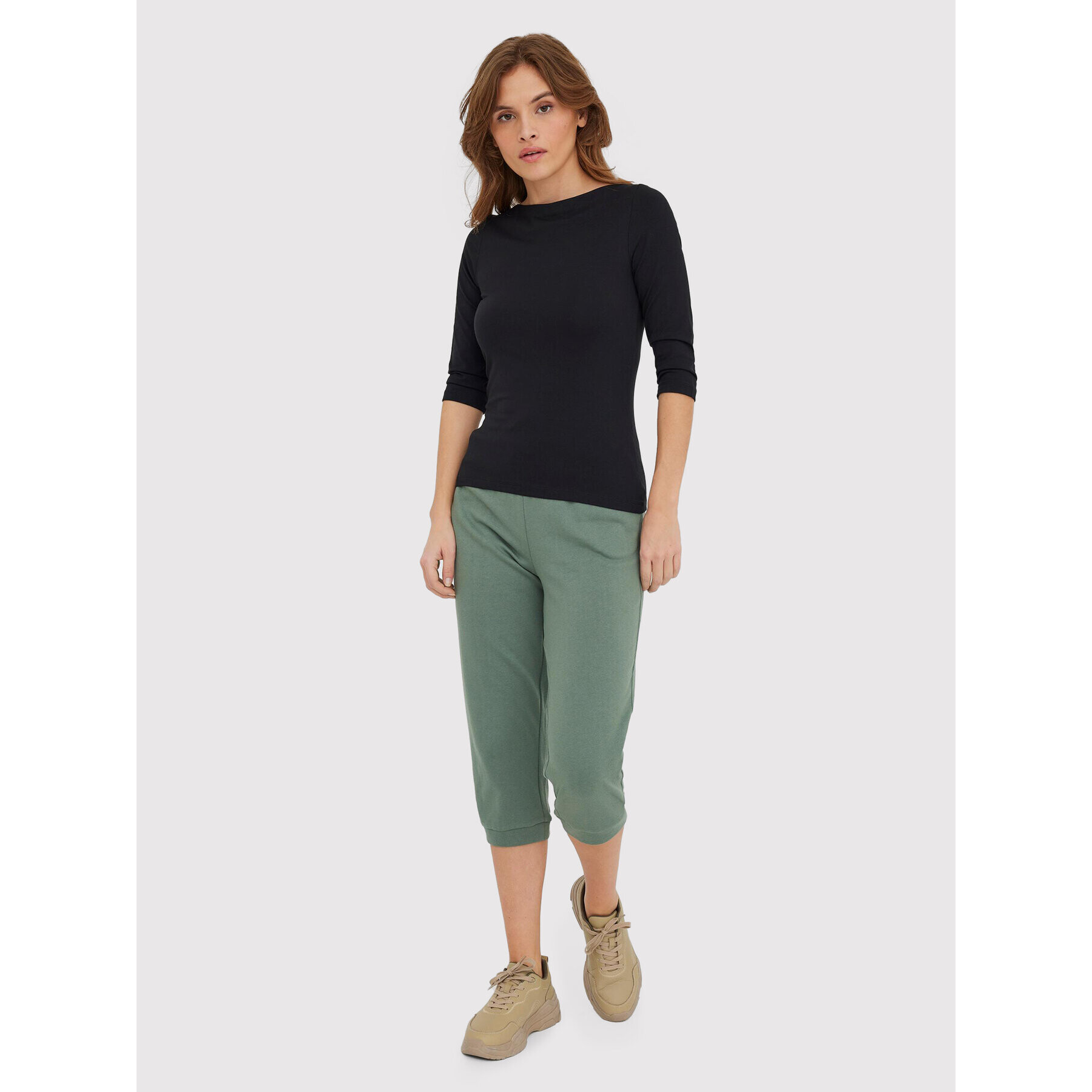 Vero Moda Блуза Panda 10274133 Черен Regular Fit - Pepit.bg