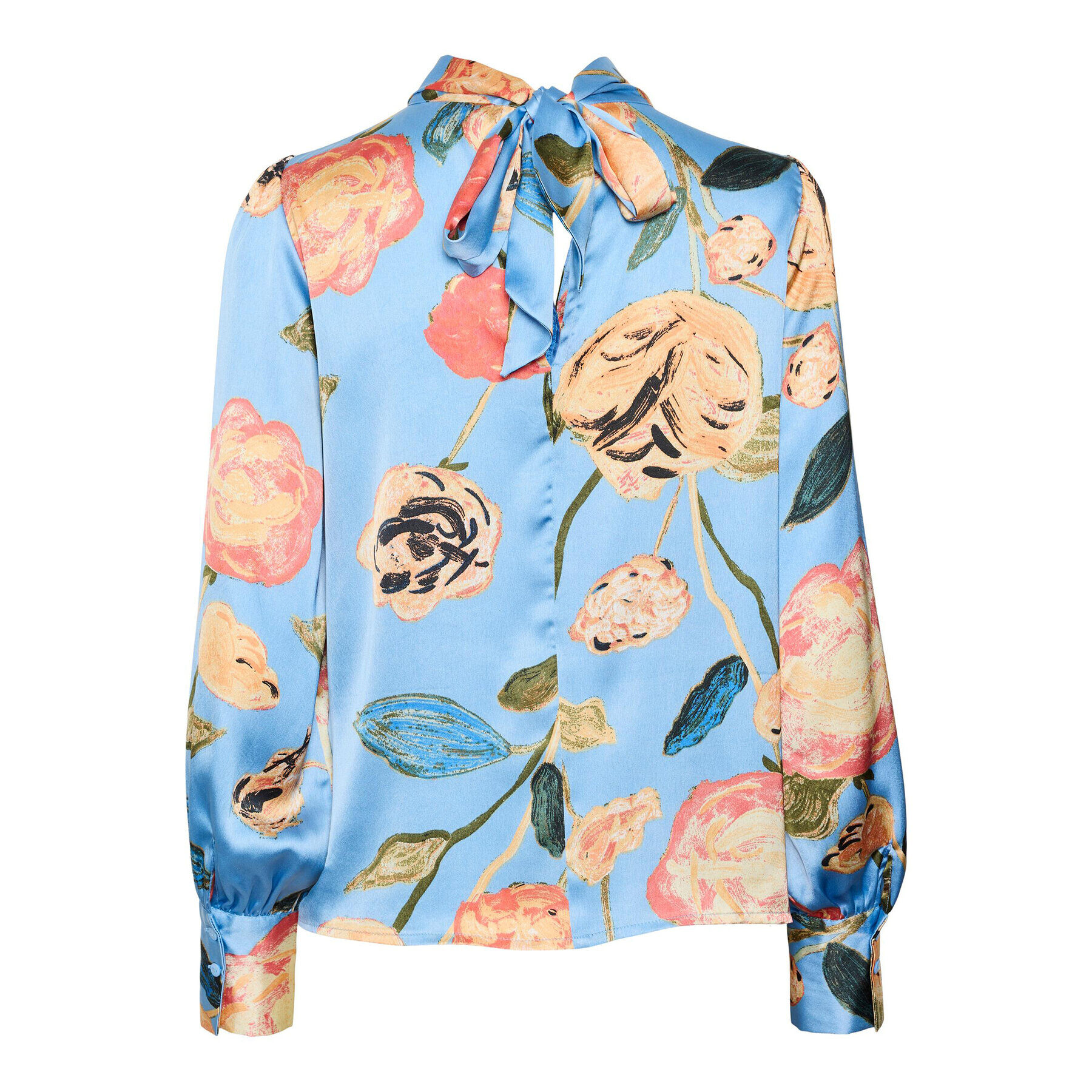 Vero Moda Блуза Renee 10282217 Син Standard Fit - Pepit.bg