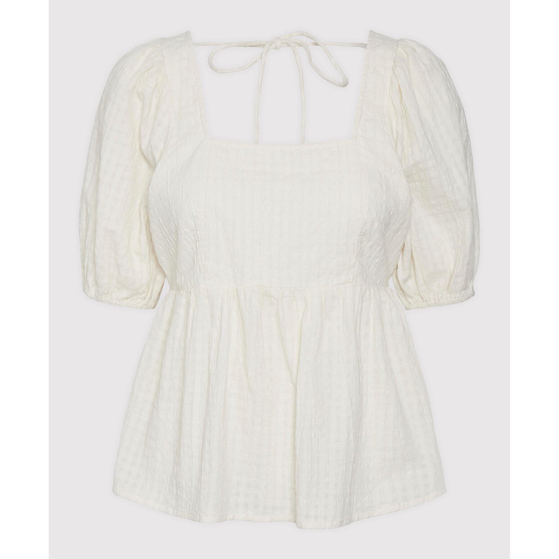Vero Moda Блуза Tabita 10264614 Екрю Regular Fit - Pepit.bg