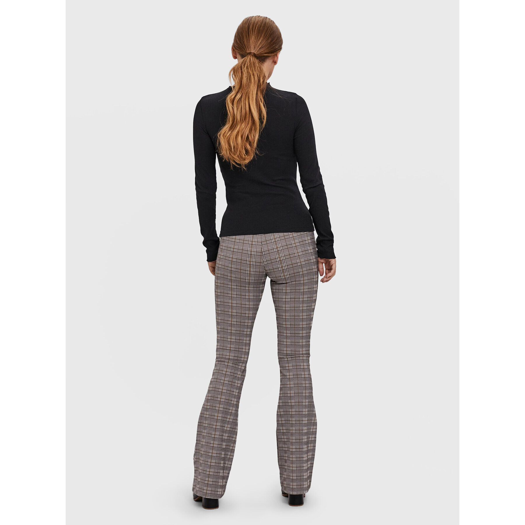Vero Moda Блуза Vio 10259206 Черен Slim Fit - Pepit.bg