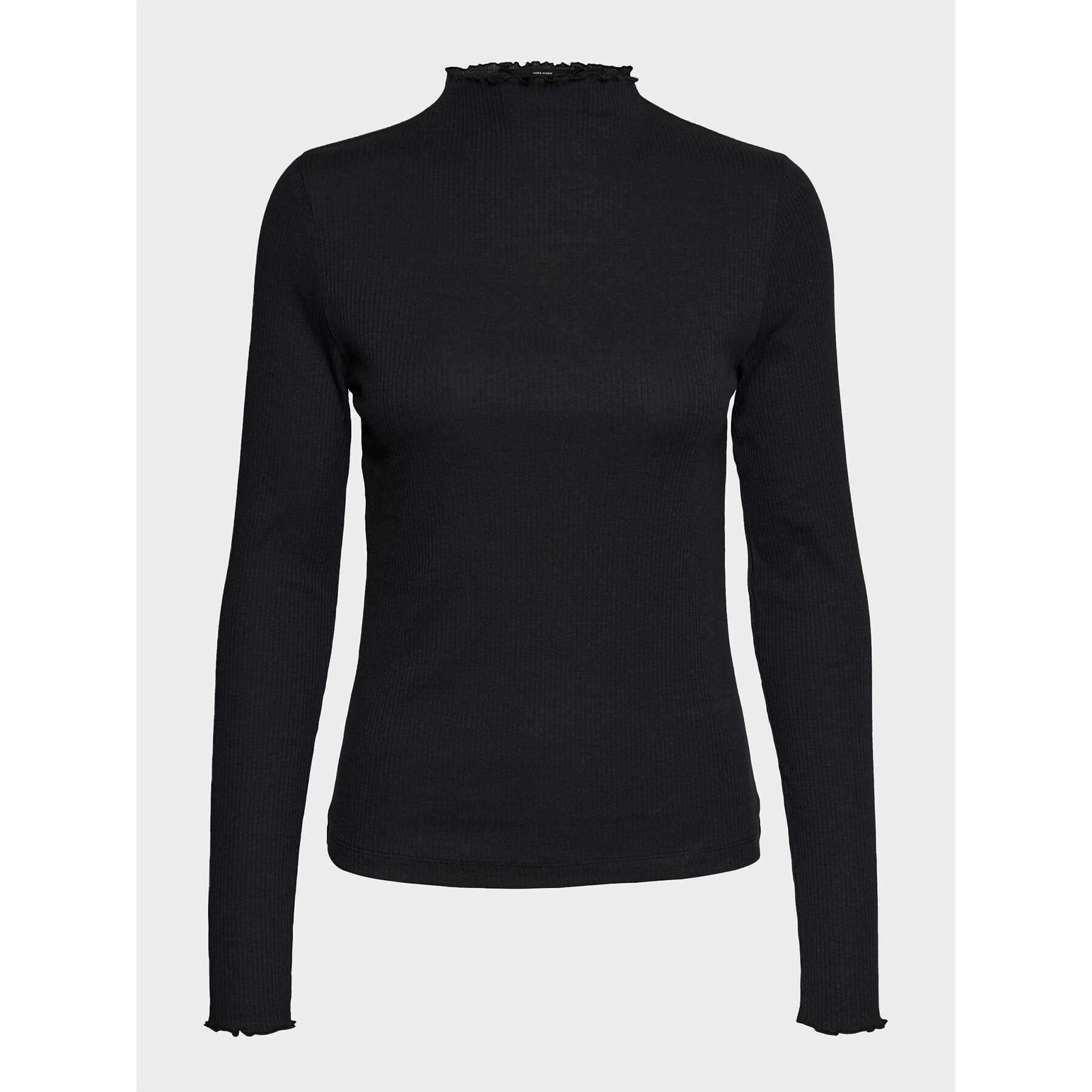 Vero Moda Блуза Vio 10259206 Черен Slim Fit - Pepit.bg