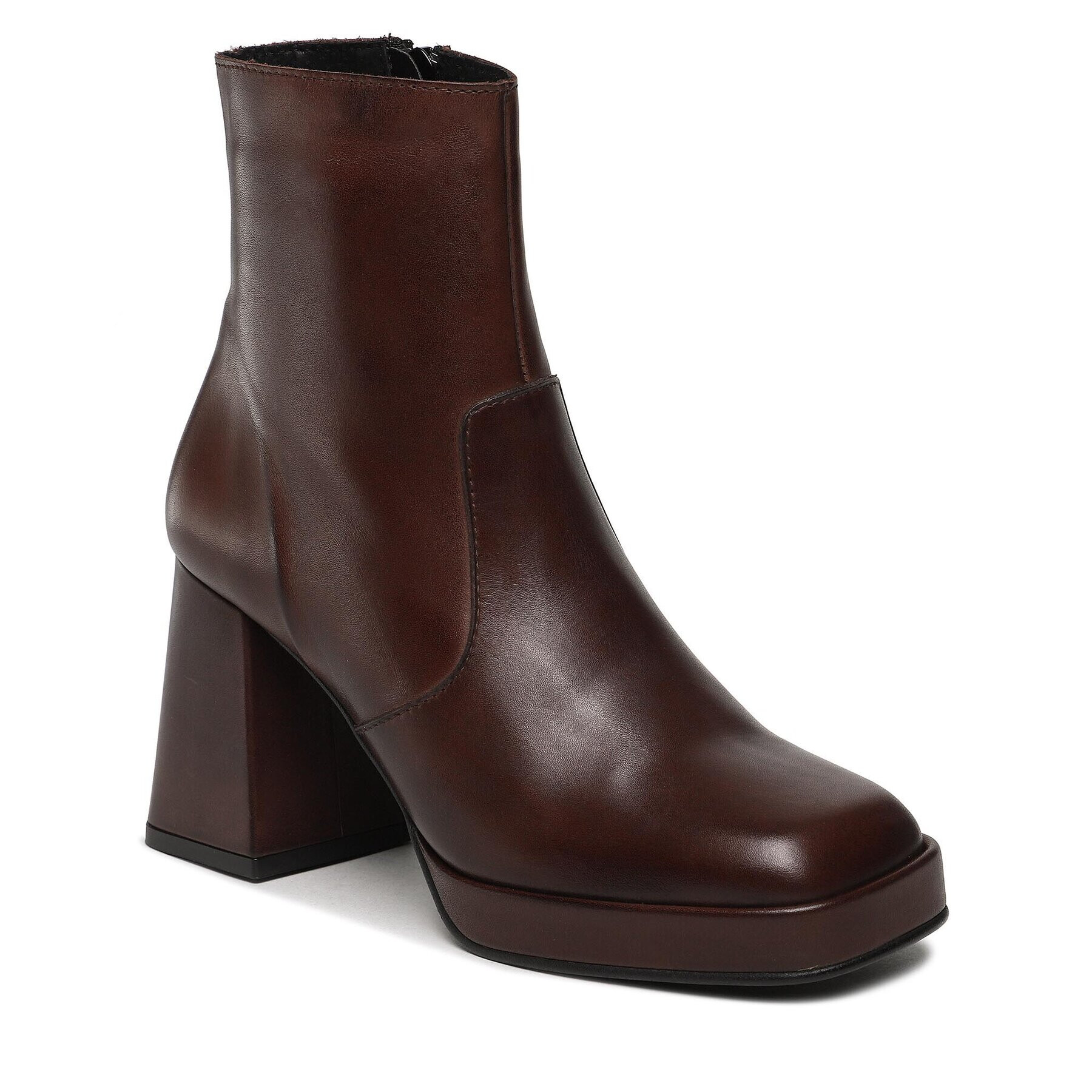 Vero Moda Боти Ninna 10296536 Кафяв - Pepit.bg