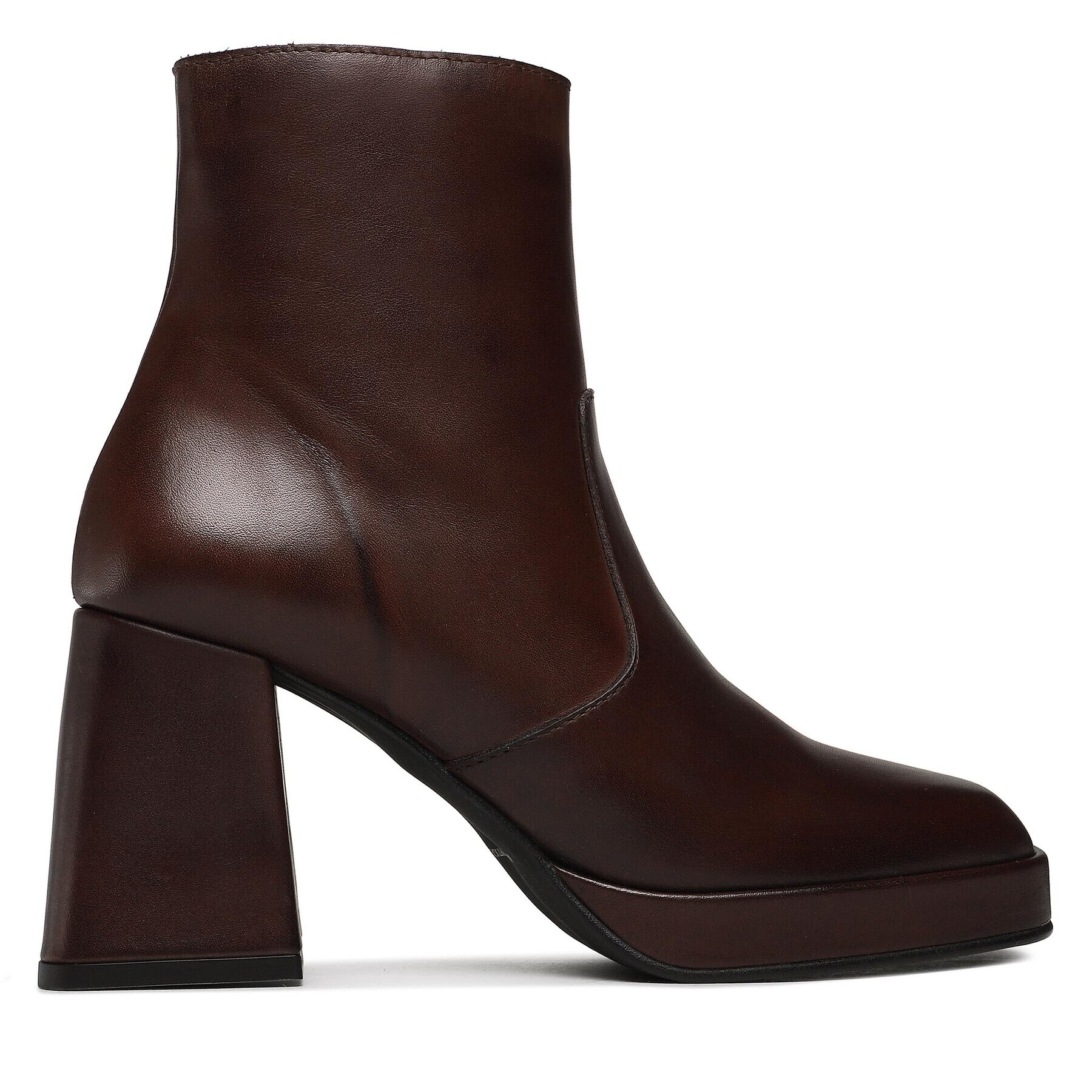 Vero Moda Боти Ninna 10296536 Кафяв - Pepit.bg