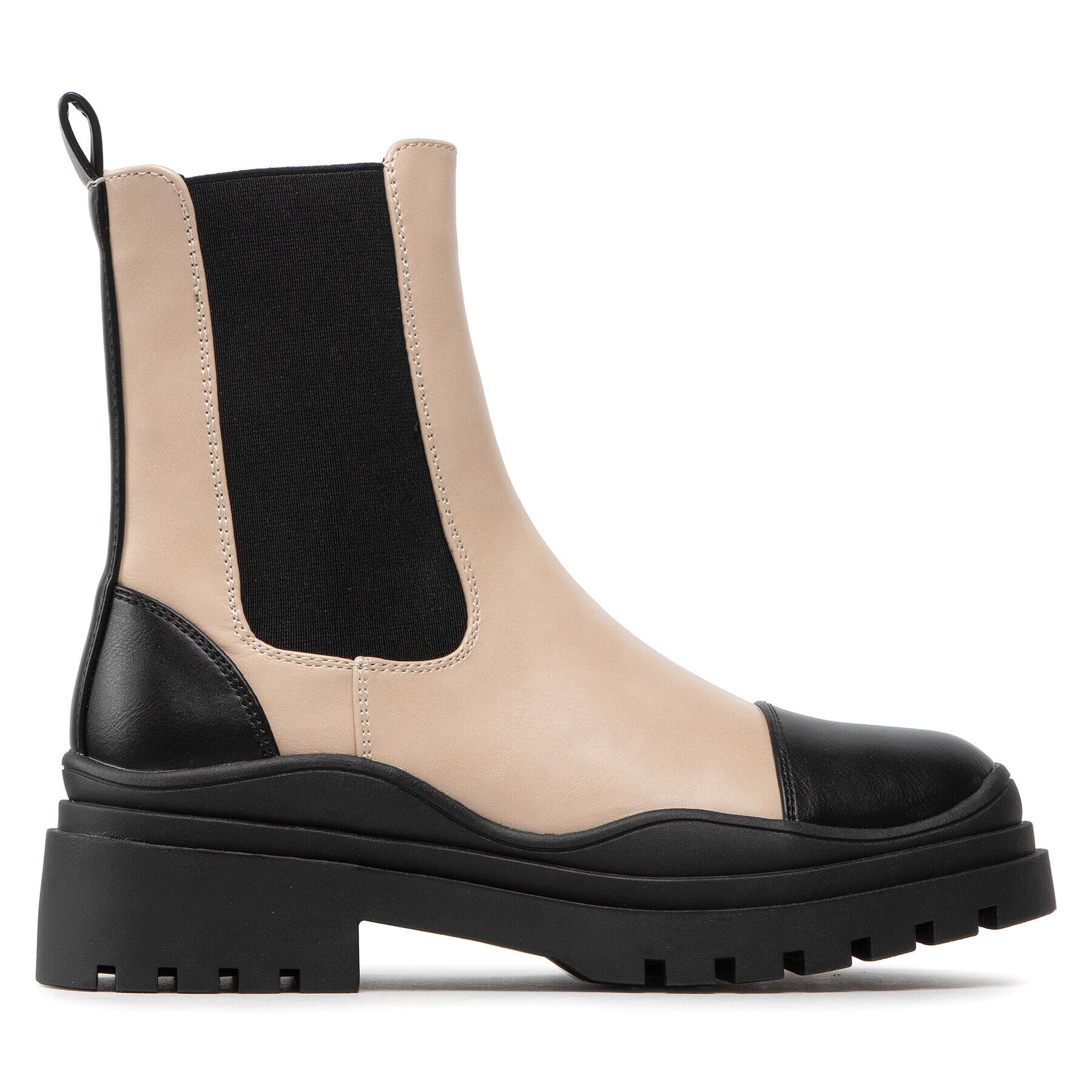 Vero Moda Боти тип челси Nilla 10276063 Бежов - Pepit.bg