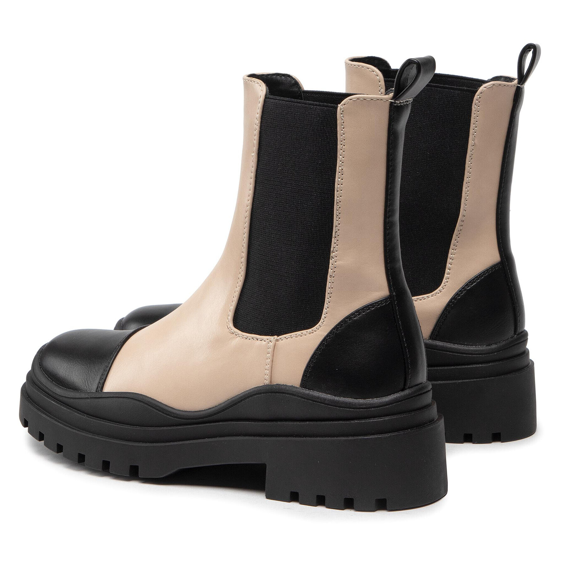 Vero Moda Боти тип челси Nilla 10276063 Бежов - Pepit.bg