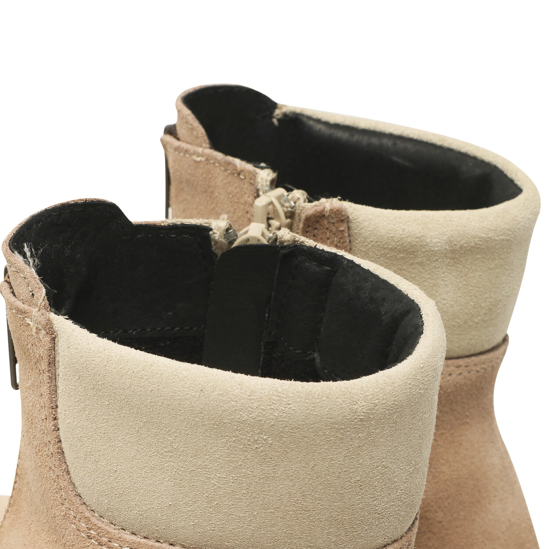 Vero Moda Боти Elly 10274886 Бежов - Pepit.bg