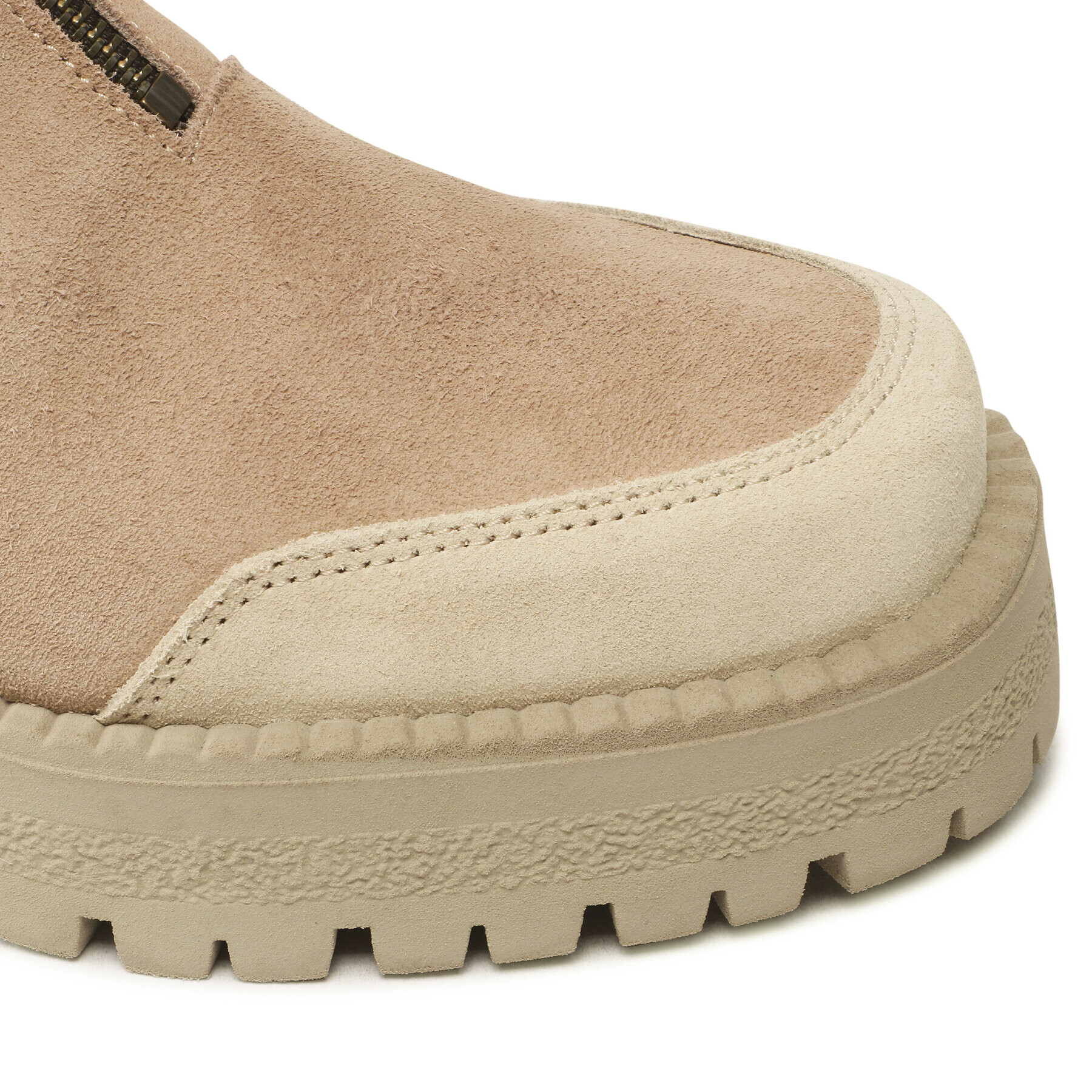 Vero Moda Боти Elly 10274886 Бежов - Pepit.bg
