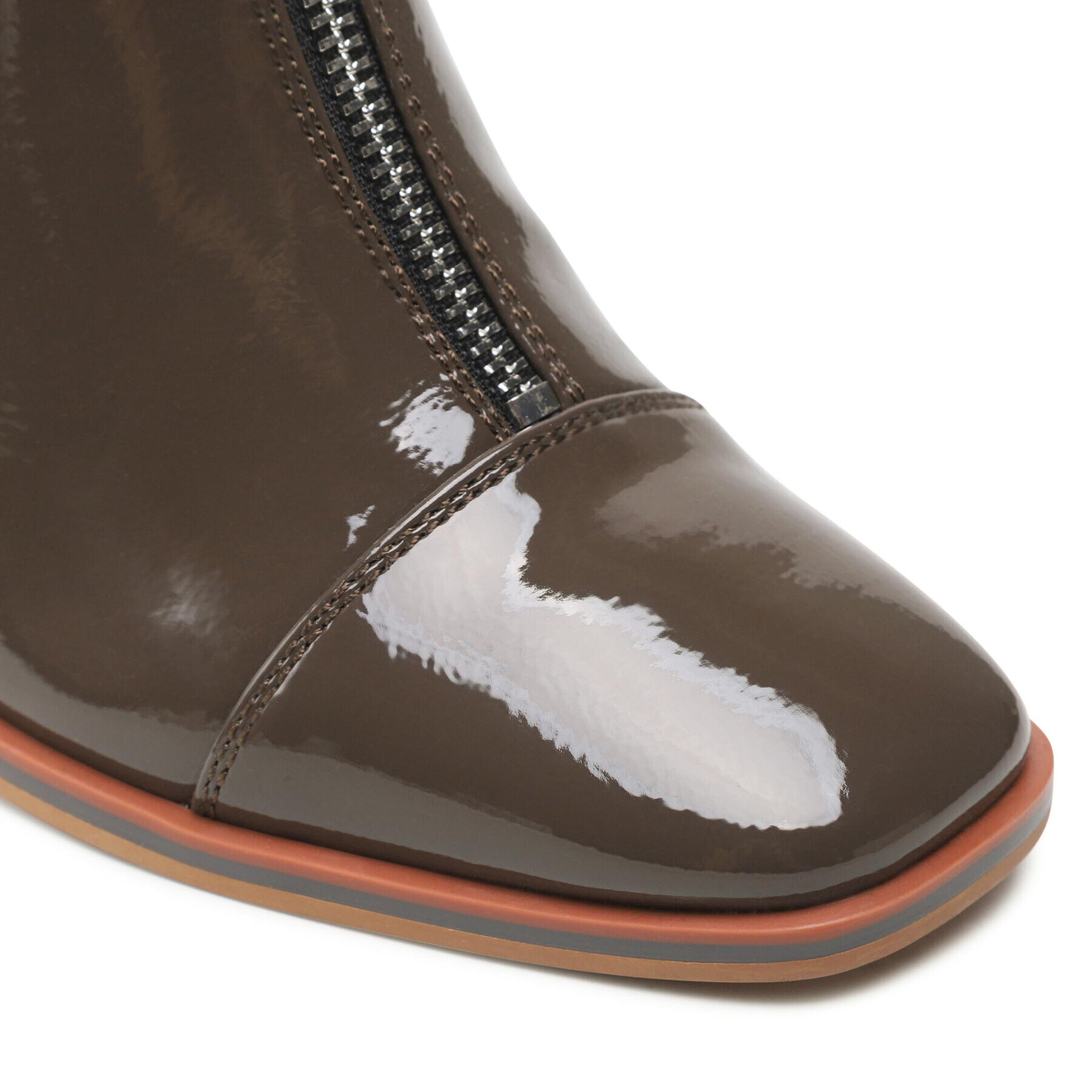 Vero Moda Боти Vmaya 10276082 Кафяв - Pepit.bg