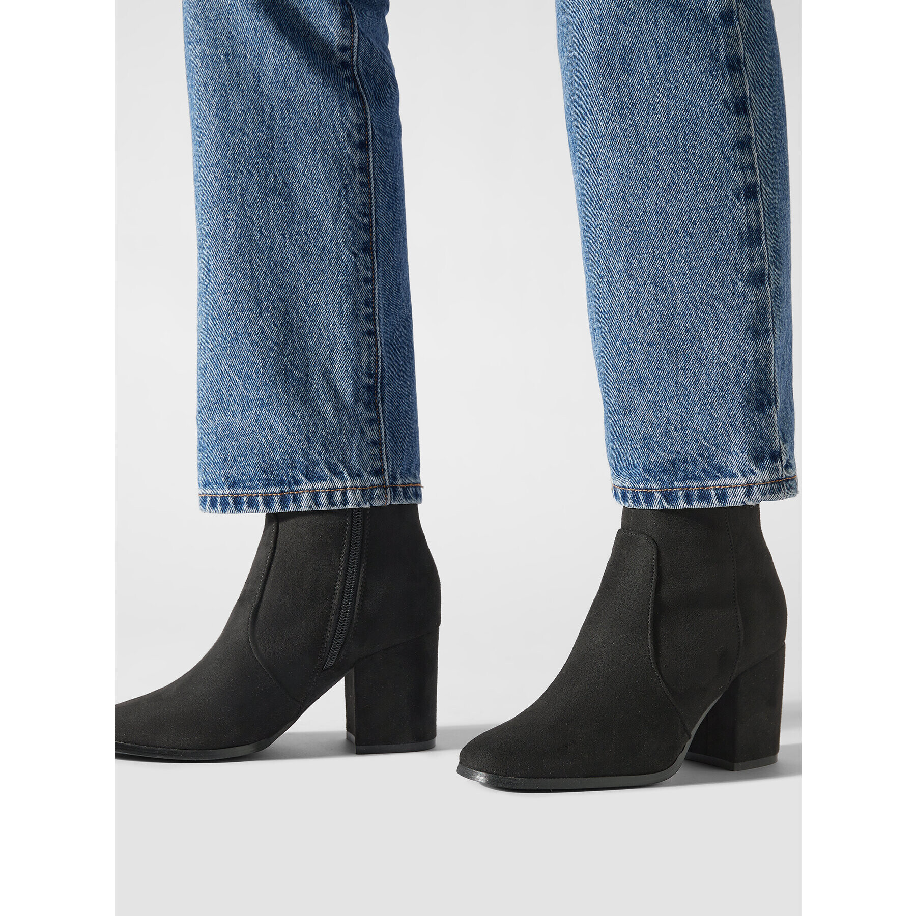 Vero Moda Боти Rea 10235379 Черен - Pepit.bg