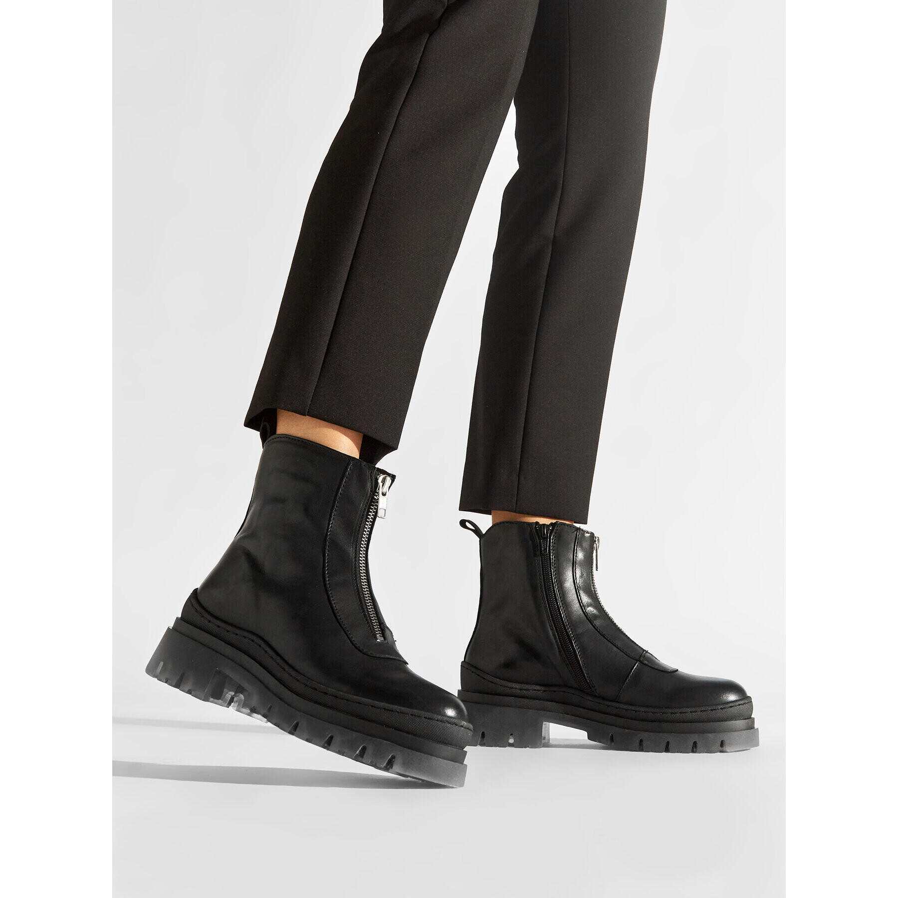 Vero Moda Боти Vmrilo 10274894 Черен - Pepit.bg