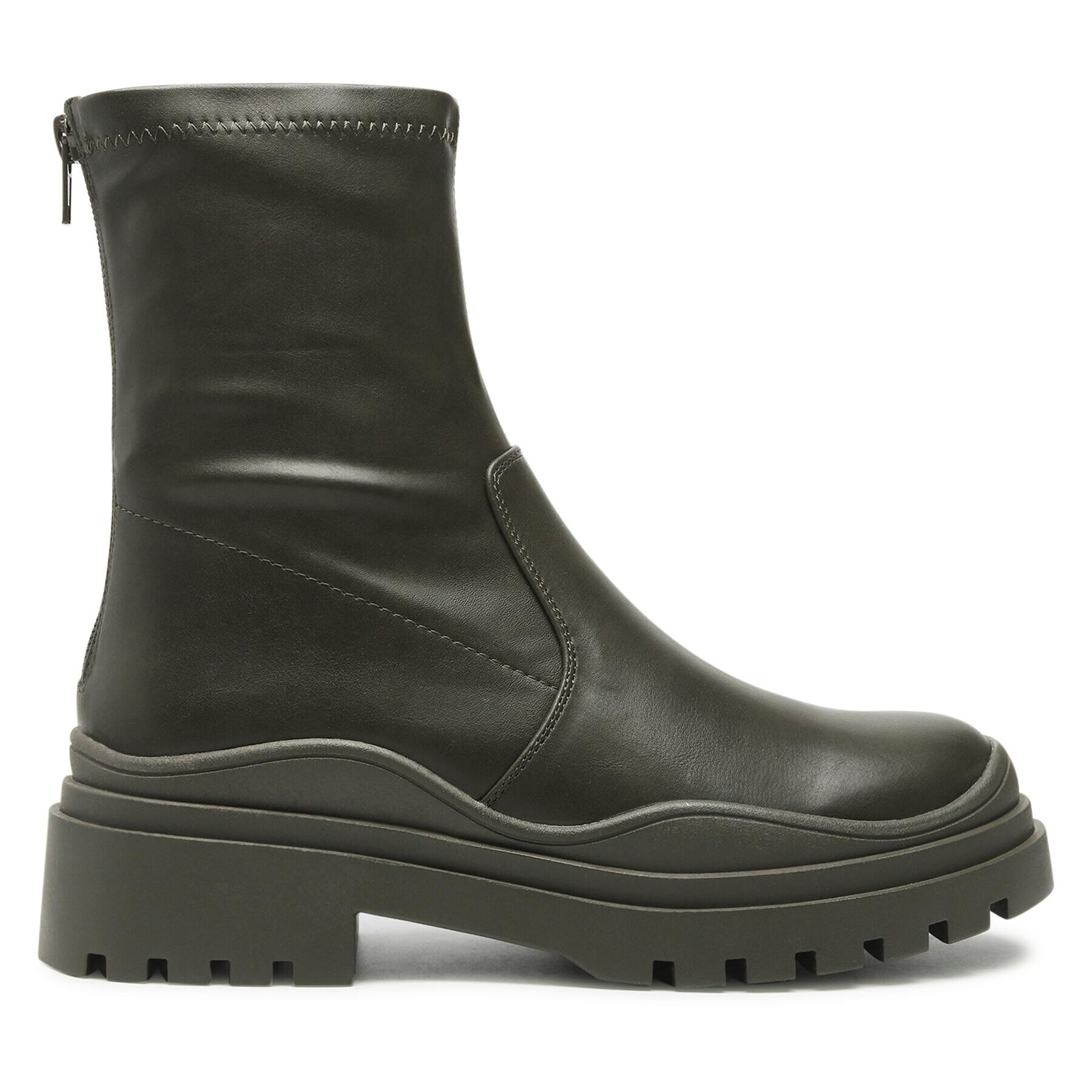 Vero Moda Боти Slim 10276066 Каки - Pepit.bg