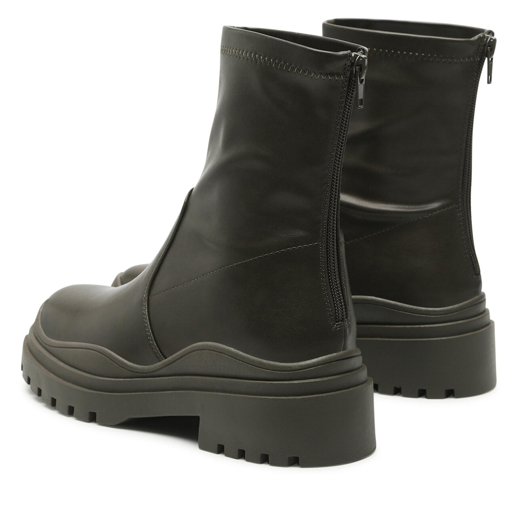 Vero Moda Боти Slim 10276066 Каки - Pepit.bg
