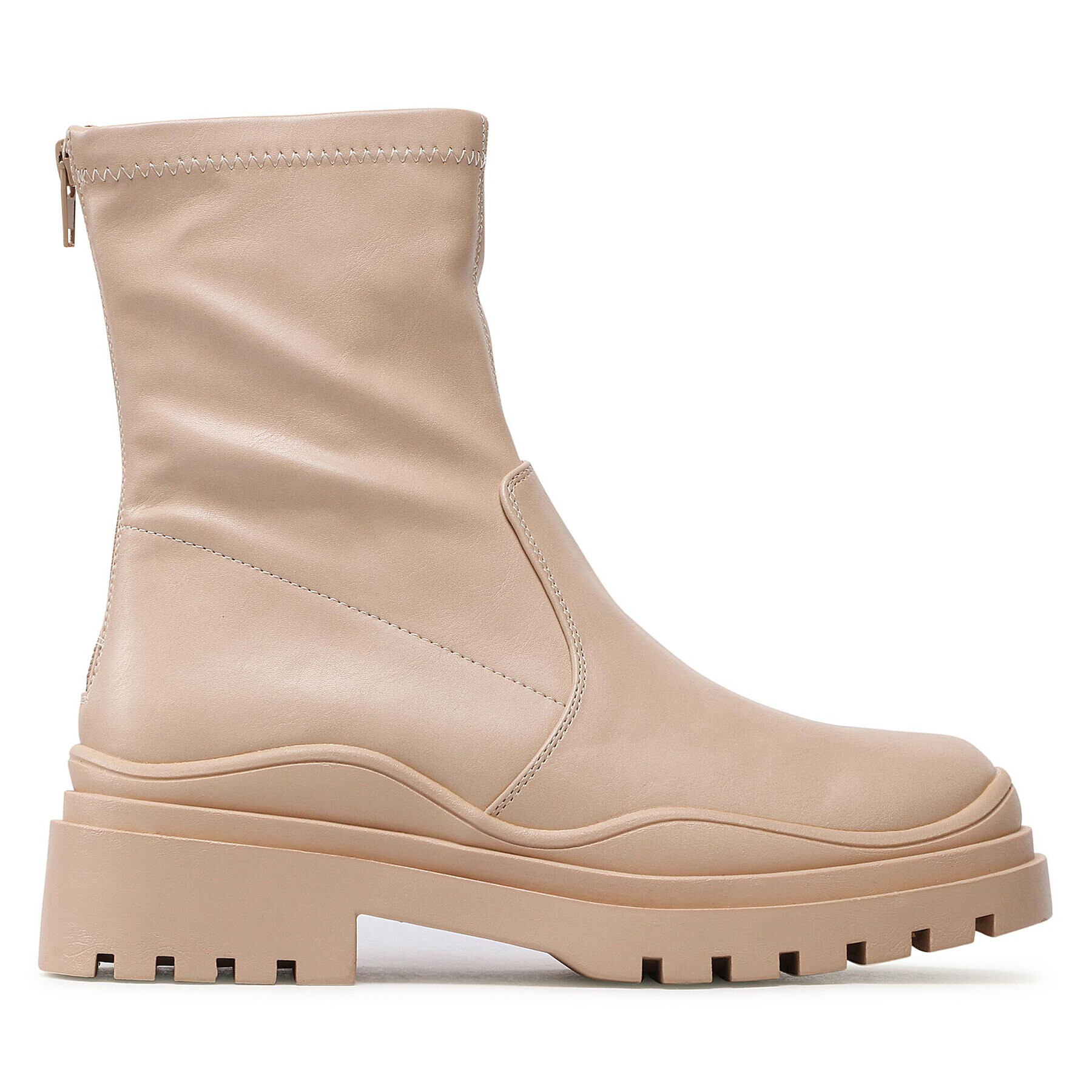 Vero Moda Боти Slim 10276066 Бежов - Pepit.bg