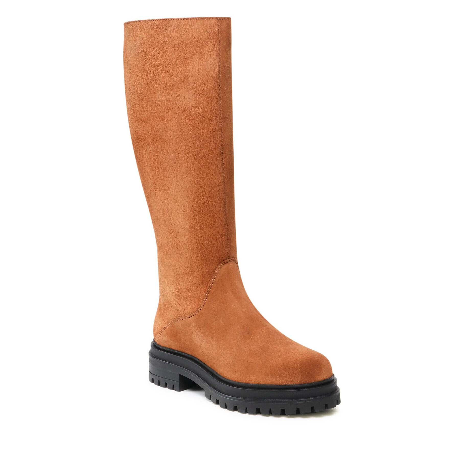 Vero Moda Ботуши Ella 10262652 Кафяв - Pepit.bg