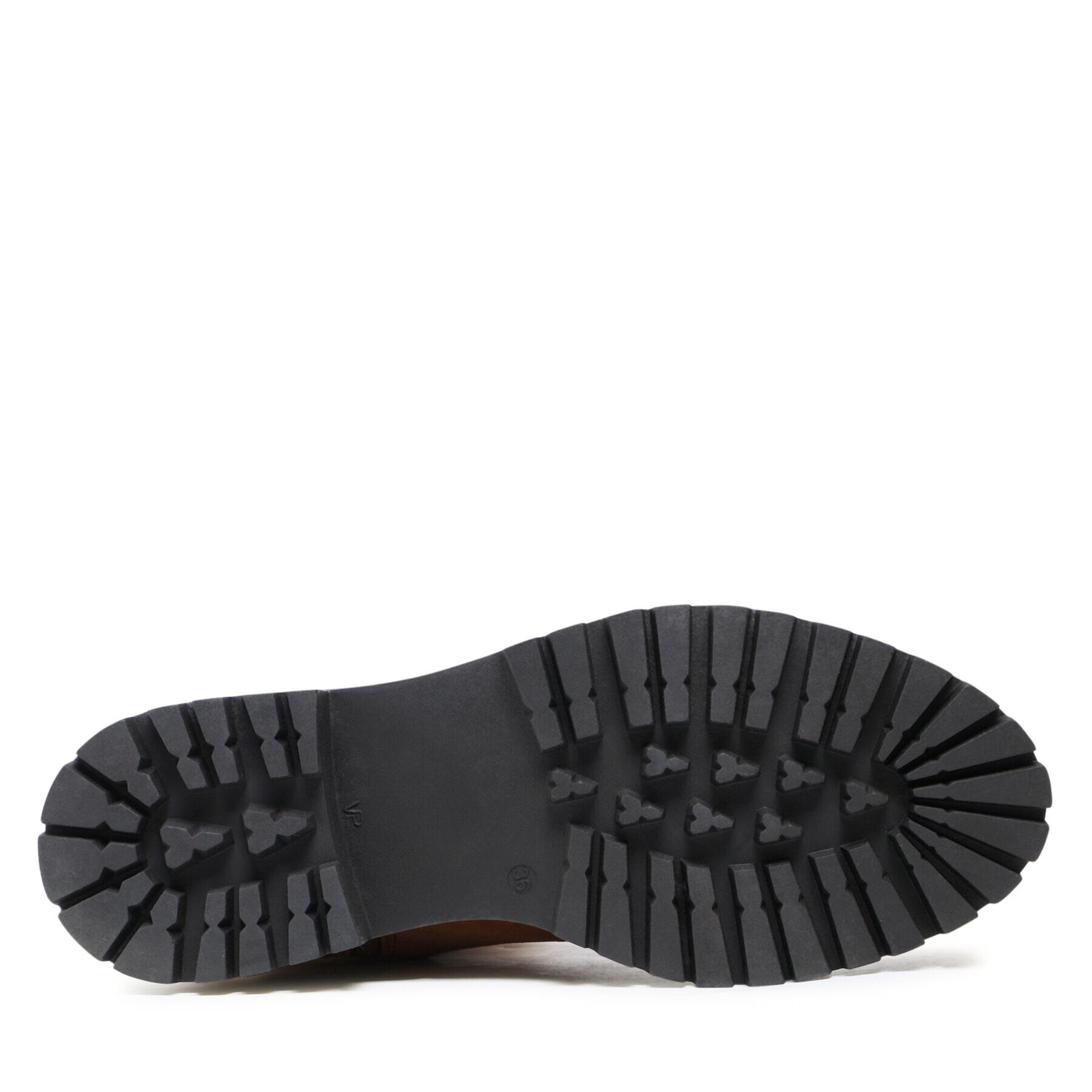 Vero Moda Ботуши Ella 10262652 Кафяв - Pepit.bg