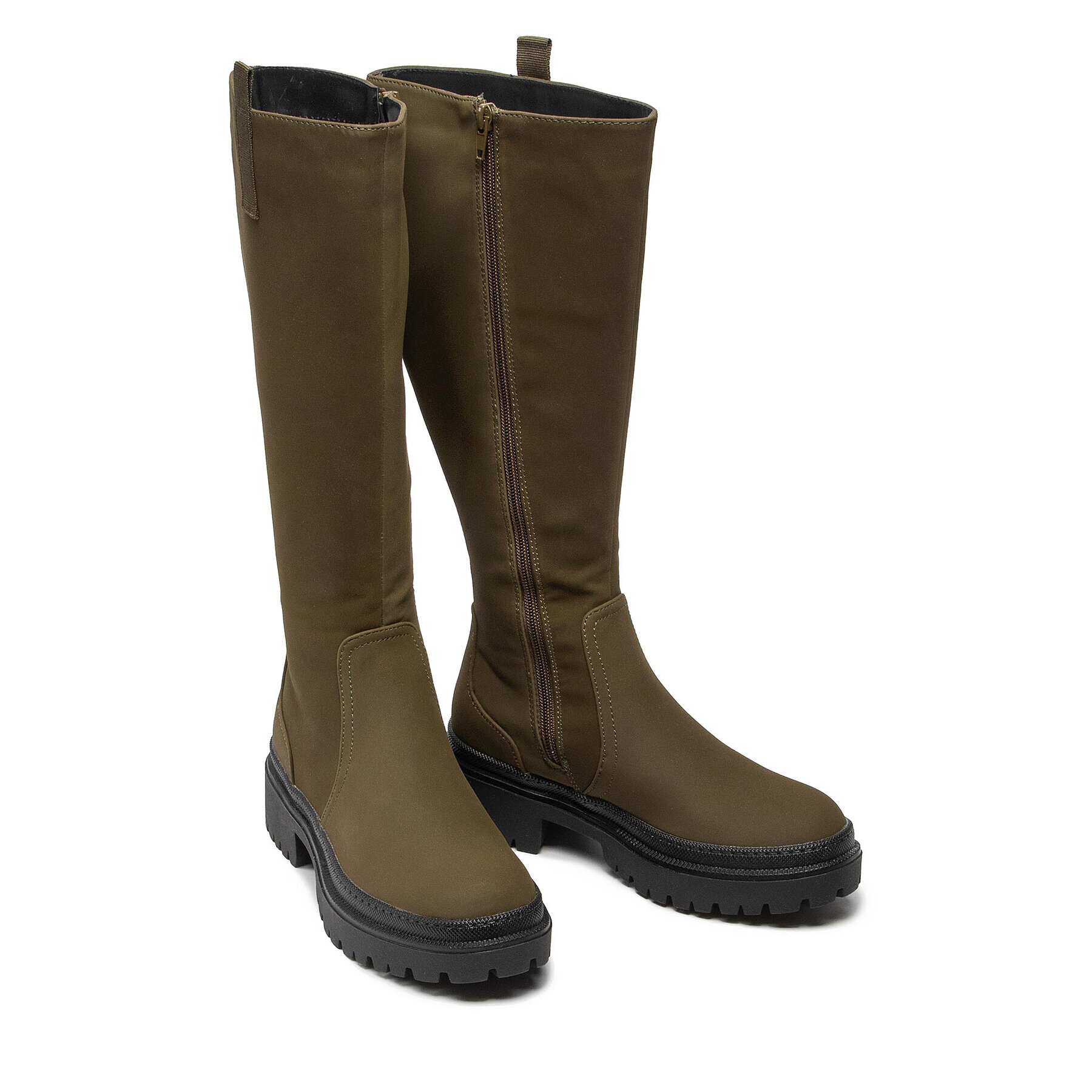 Vero Moda Ботуши Vmnicola Boot Vip 10259398 Зелен - Pepit.bg