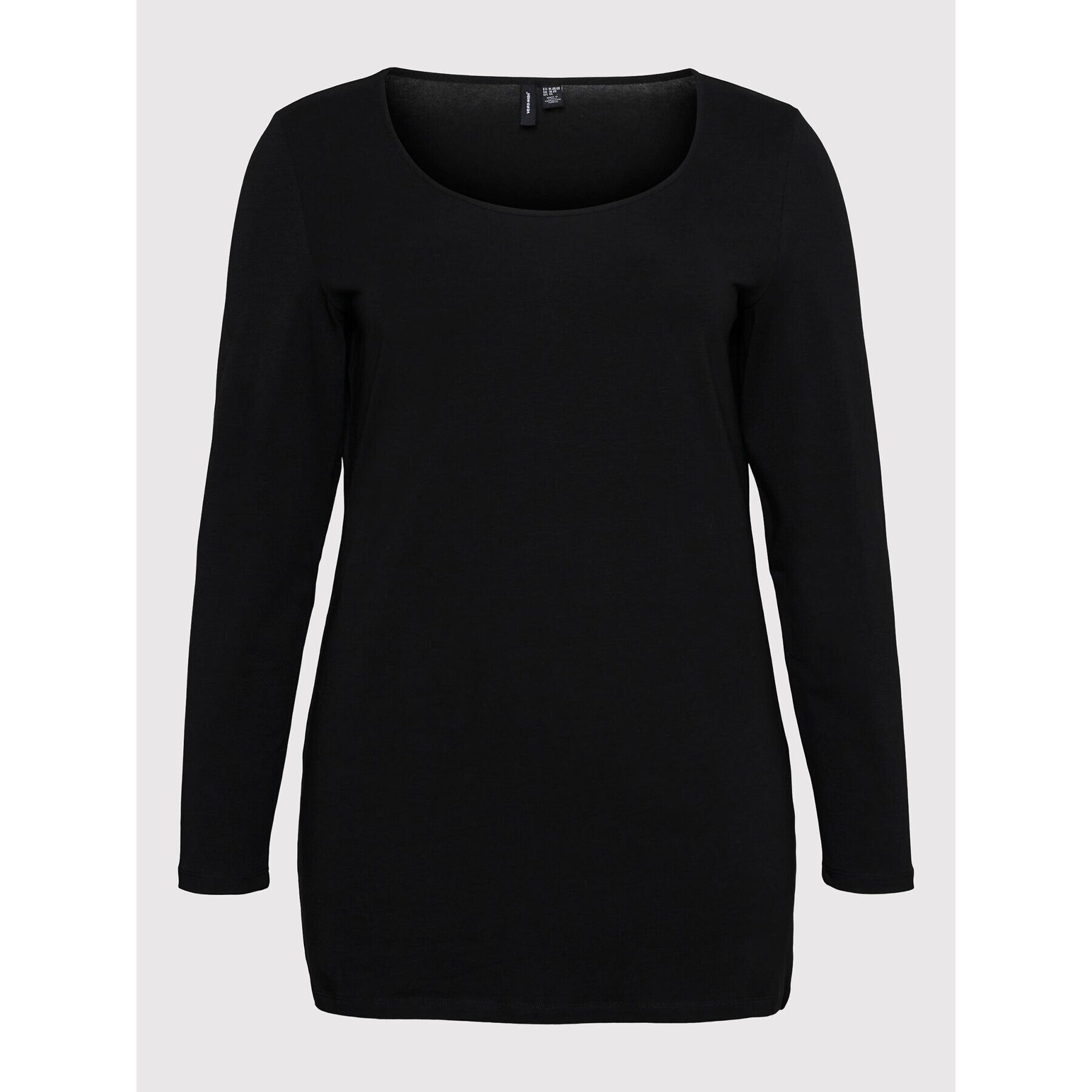 Vero Moda Curve Блуза Paxi 10251959 Черен Tight Fit - Pepit.bg