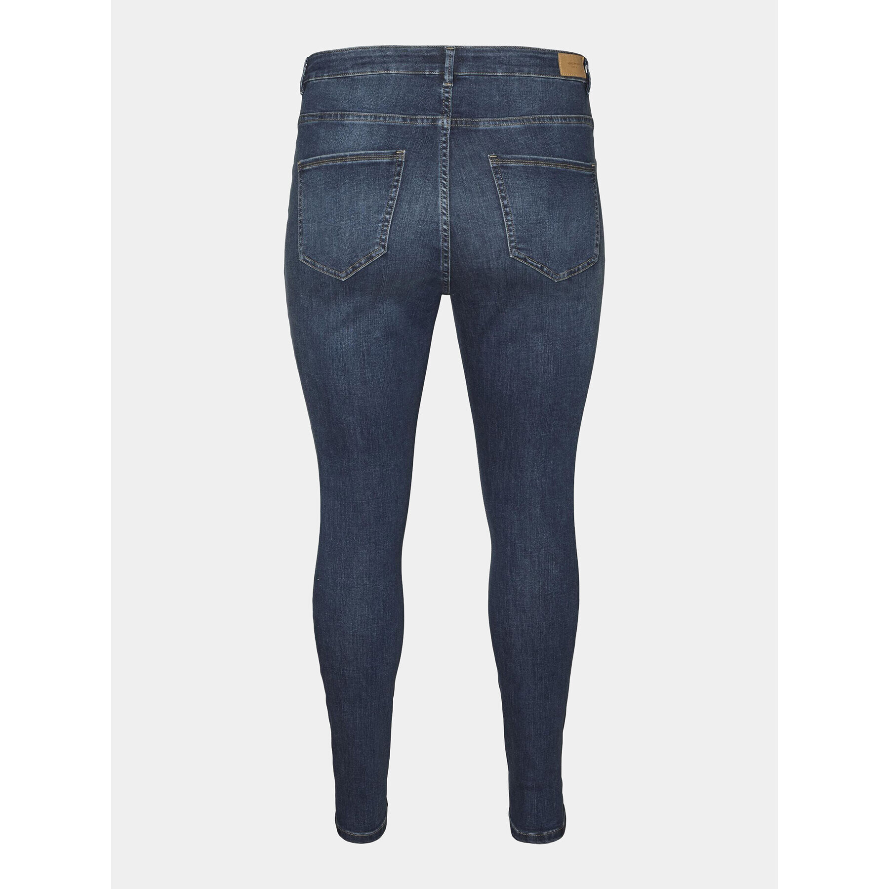 Vero Moda Curve Дънки Phia 10285012 Тъмносин Skinny Fit - Pepit.bg