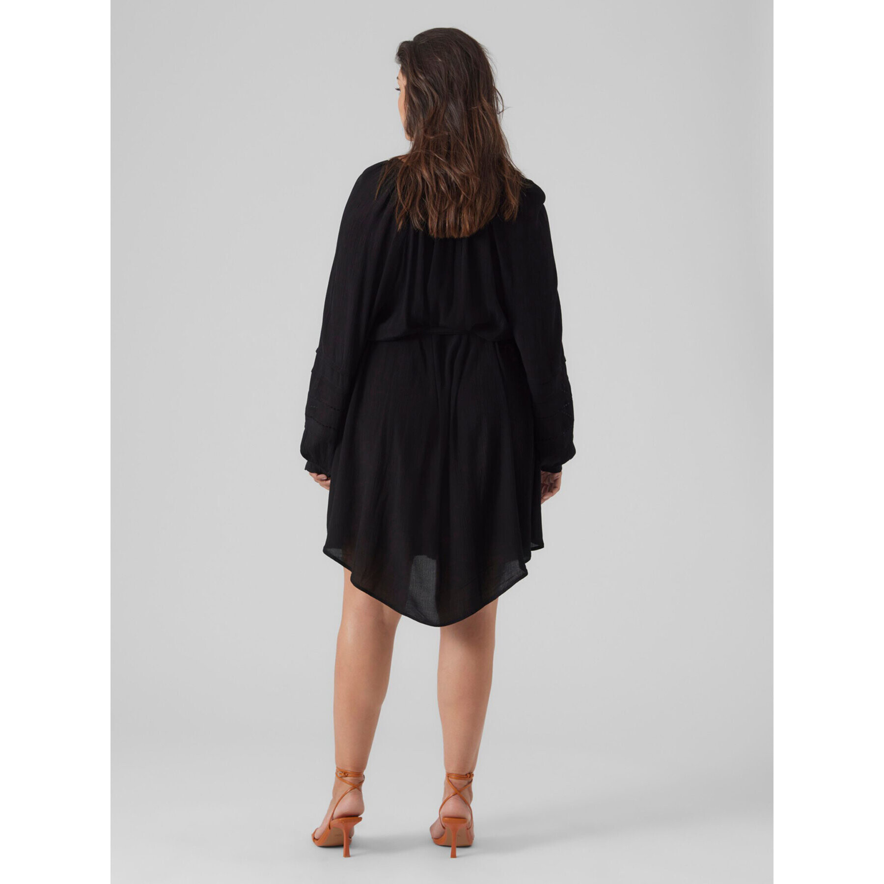 Vero Moda Curve Ежедневна рокля 10297334 Черен Regular Fit - Pepit.bg