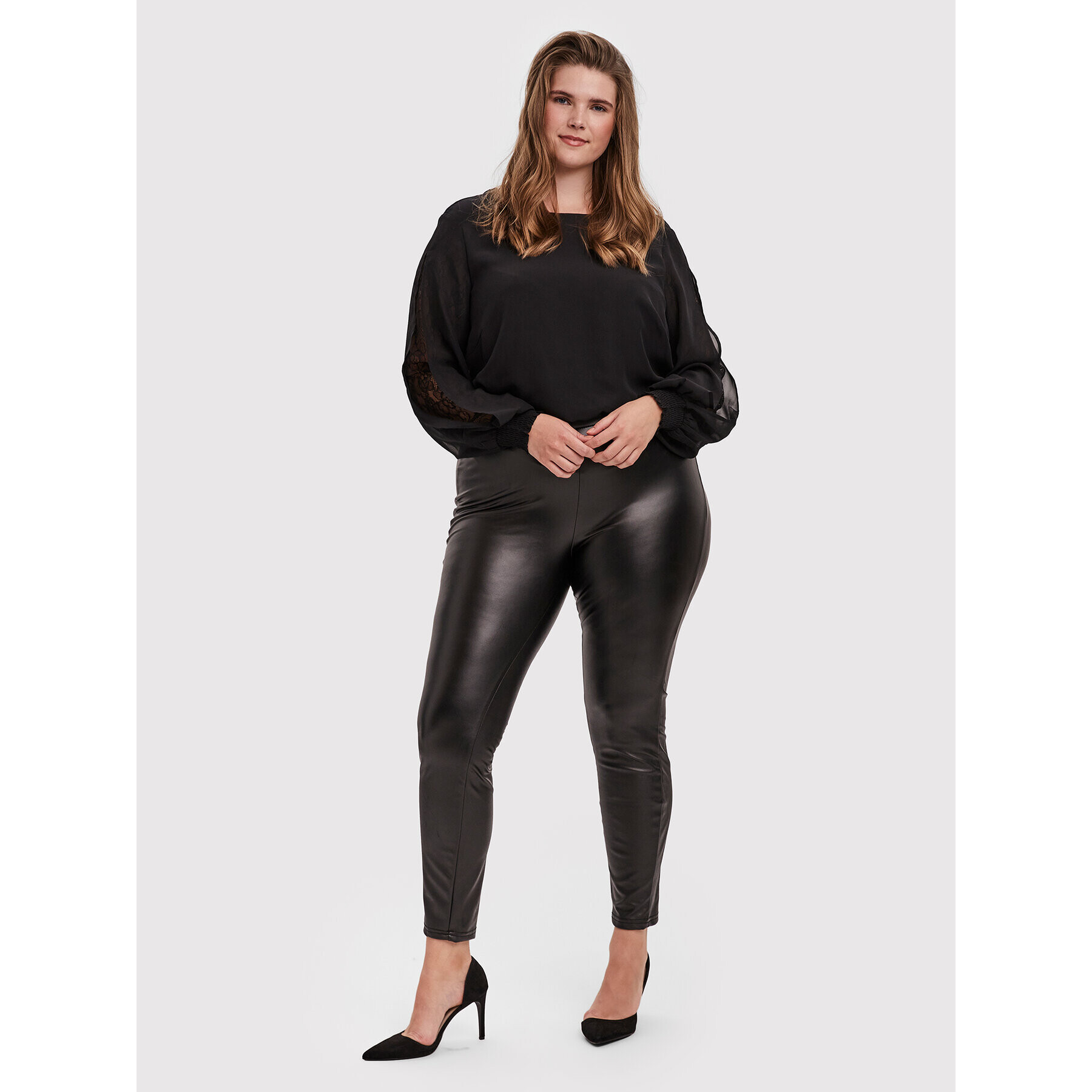 Vero Moda Curve Клин Gaya 10256561 Черен Slim Fit - Pepit.bg