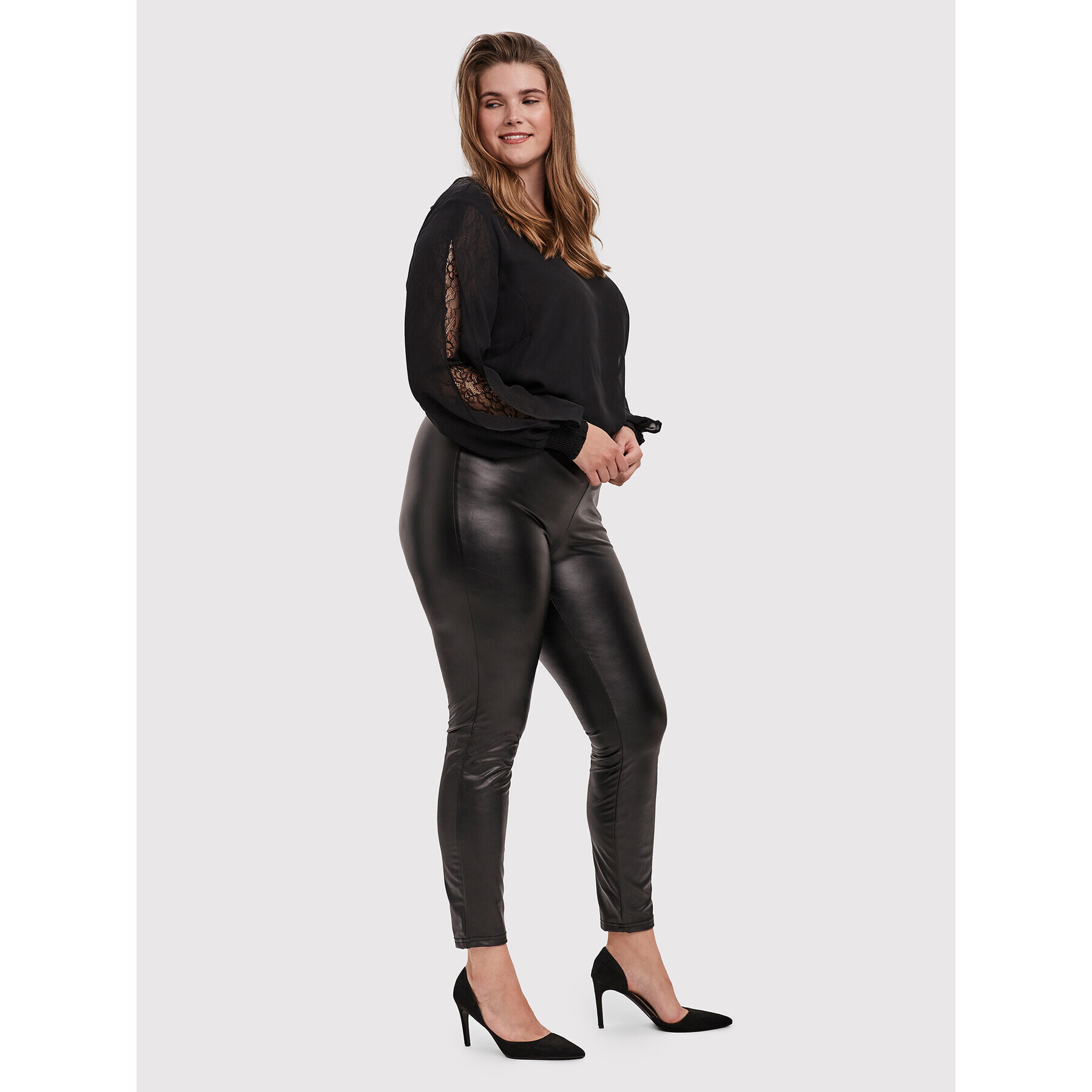Vero Moda Curve Клин Gaya 10256561 Черен Slim Fit - Pepit.bg