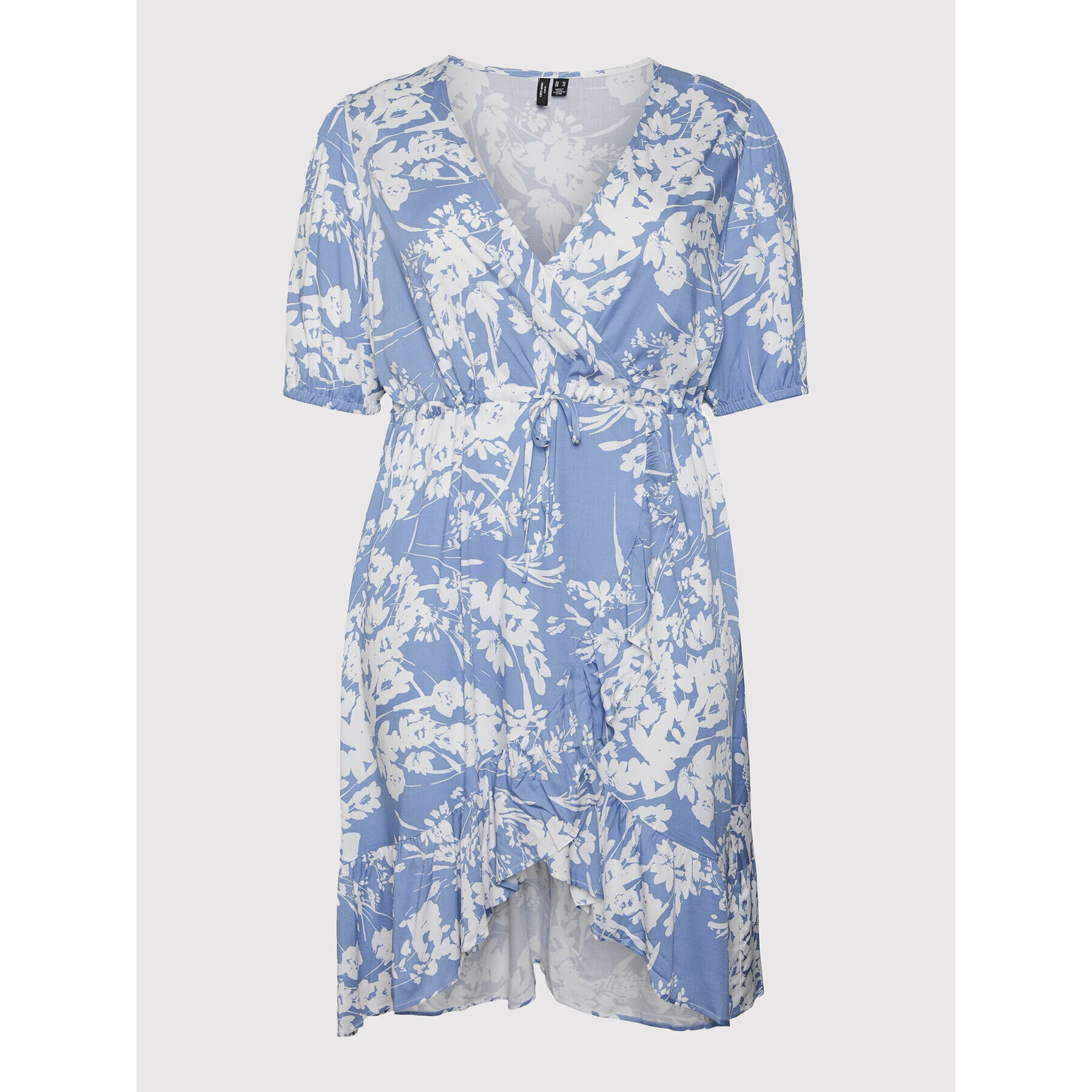 Vero Moda Curve Лятна рокля Lexie 10266955 Син Regular Fit - Pepit.bg
