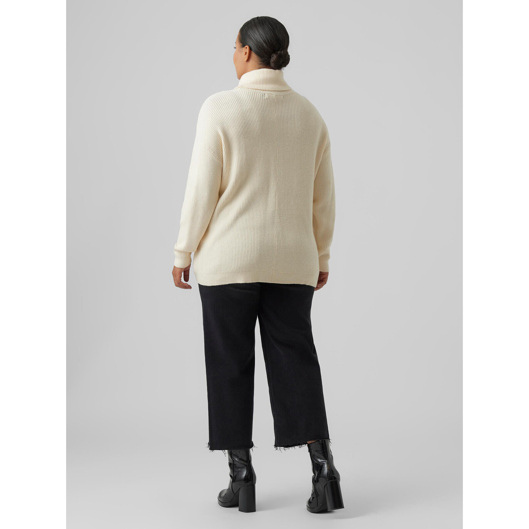 Vero Moda Curve Поло Holly 10276873 Бежов Regular Fit - Pepit.bg