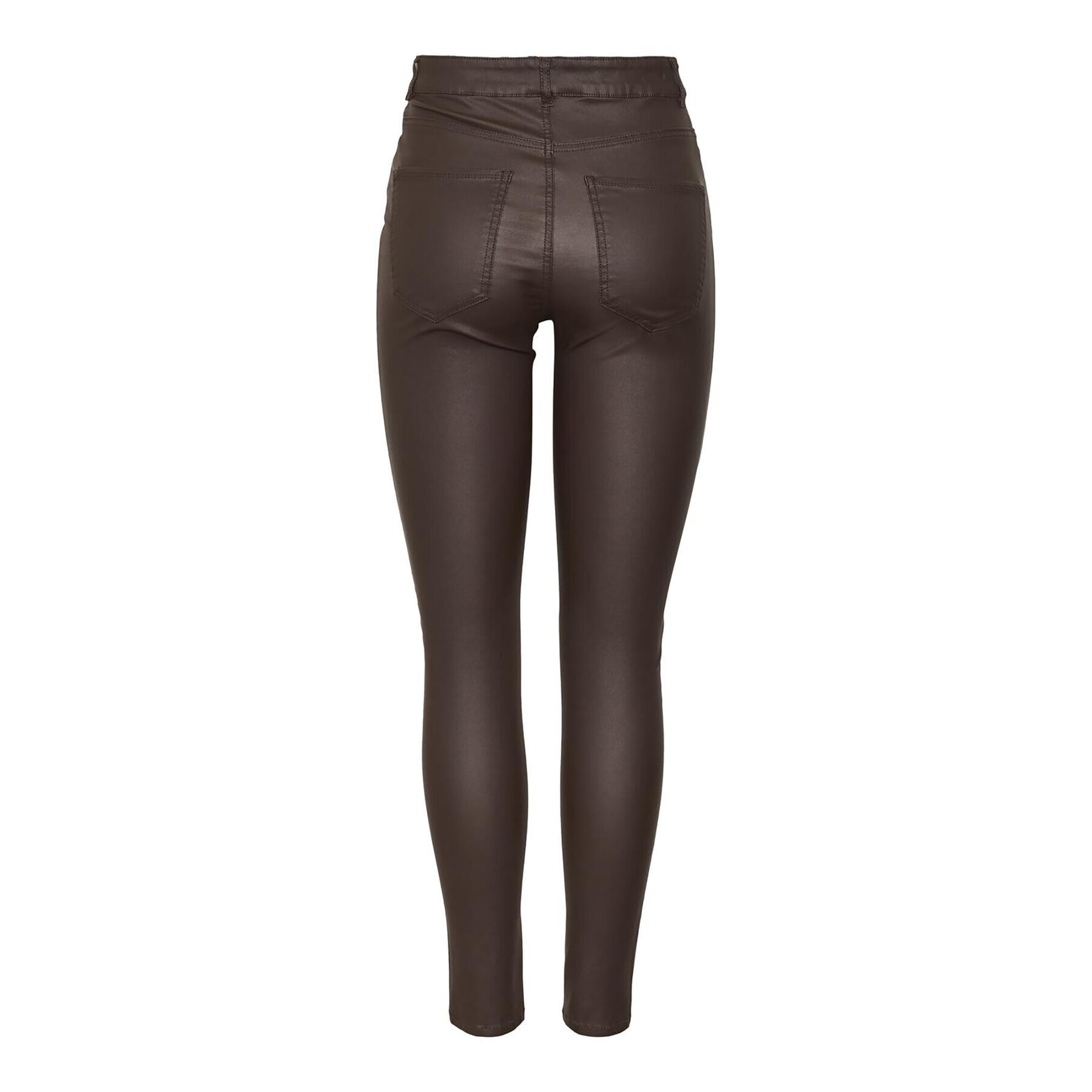 Vero Moda Curve Текстилни панталони Sophia 10281185 Кафяв Skinny Fit - Pepit.bg