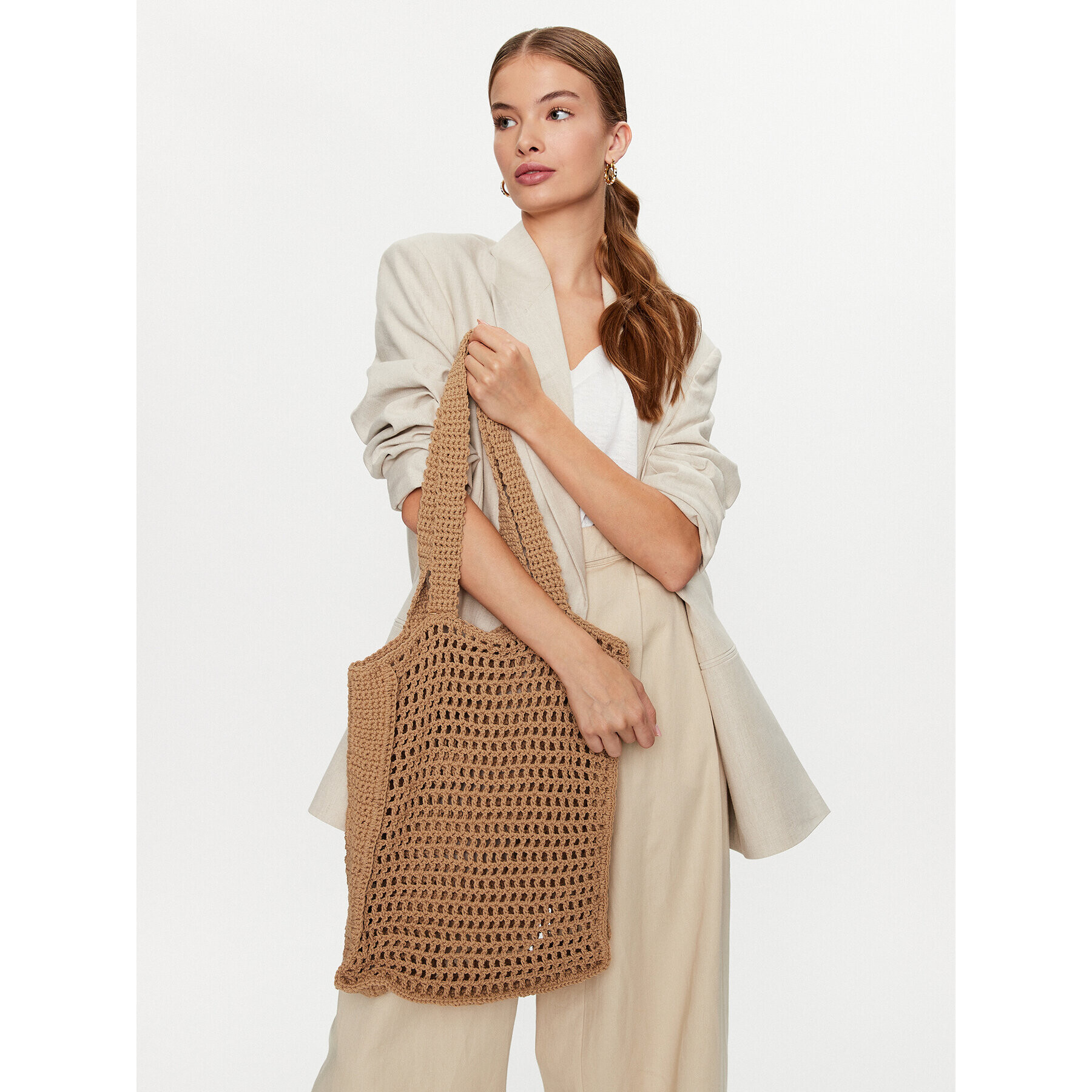 Vero Moda Дамска чанта Alice 10286309 Кафяв - Pepit.bg