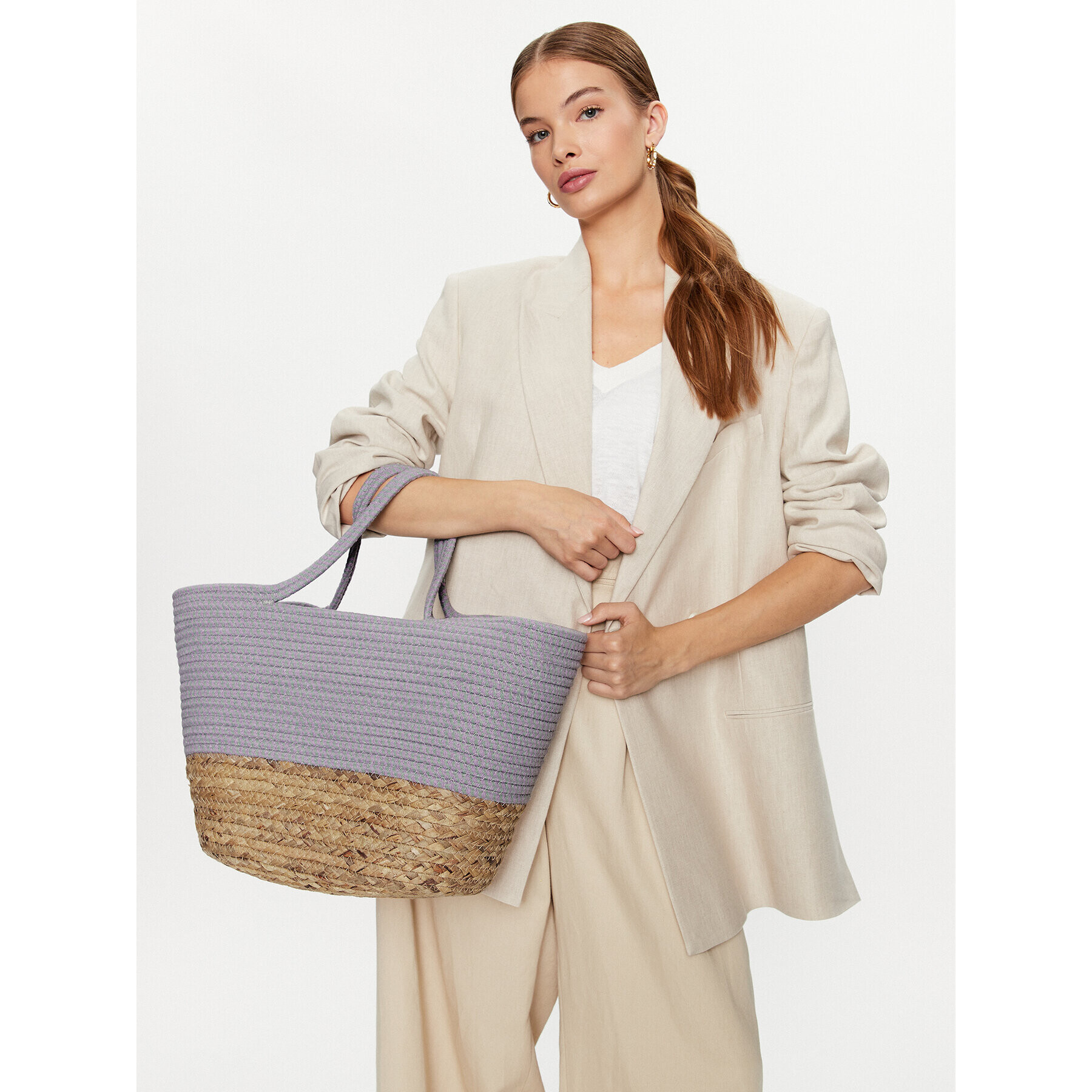 Vero Moda Дамска чанта Sophia 10263020 Виолетов - Pepit.bg