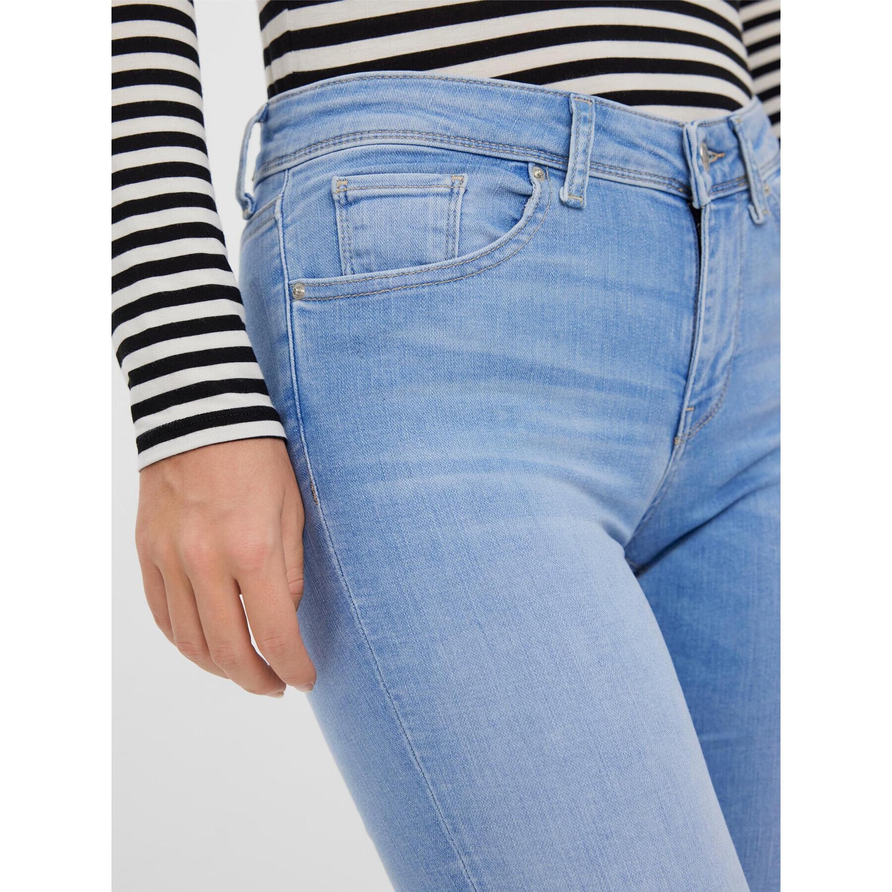 Vero Moda Дънки Lux 10259092 Син Slim Fit - Pepit.bg