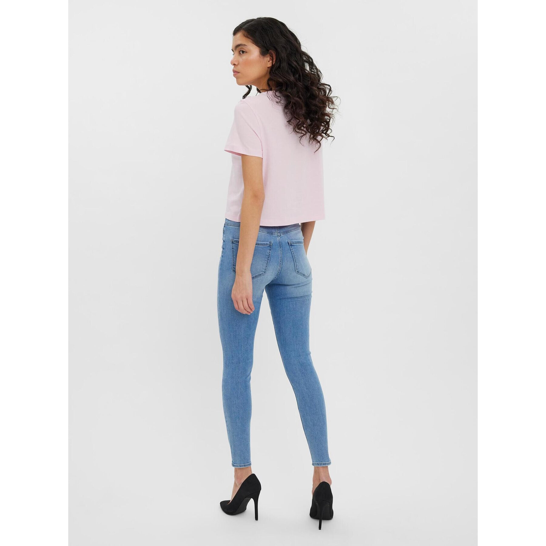 Vero Moda Дънки Sophia 10260927 Син Skinny Fit - Pepit.bg